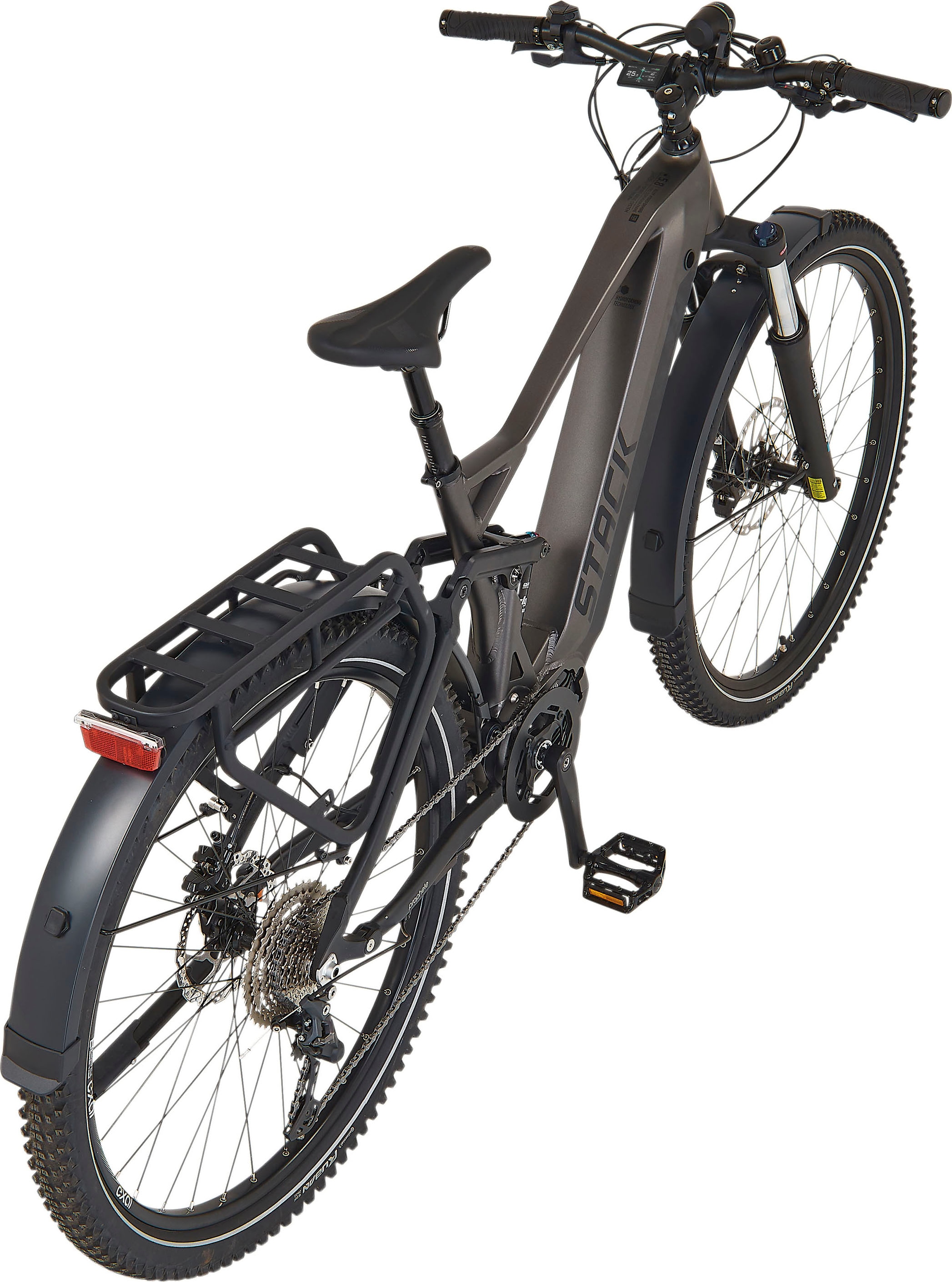 Prophete E-Bike »Stack 5.8«, 10 Gang, Shimano, Deore, Mittelmotor 250 W