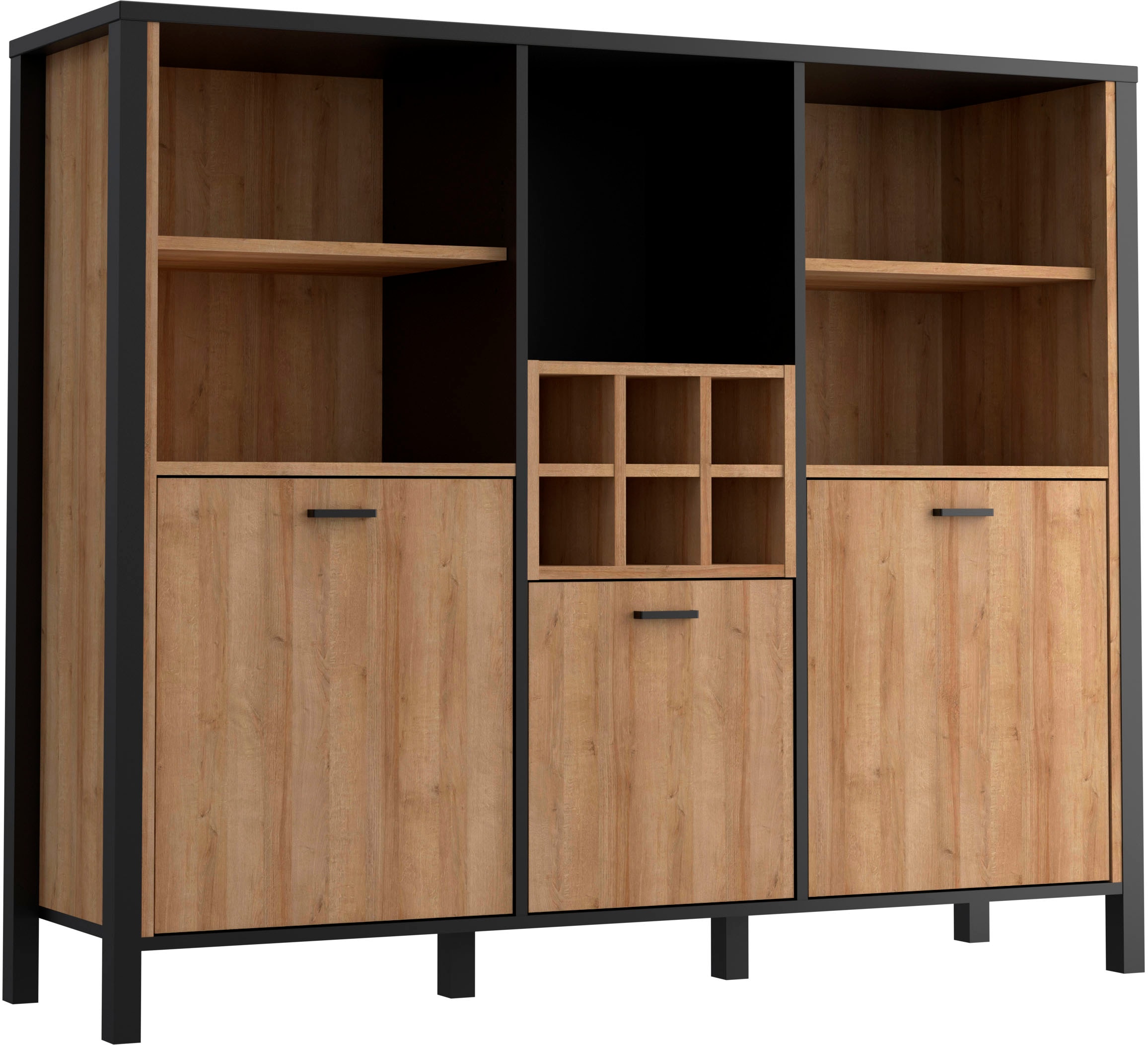 FORTE Highboard »High Rock«, Breite ca. 139,4 cm