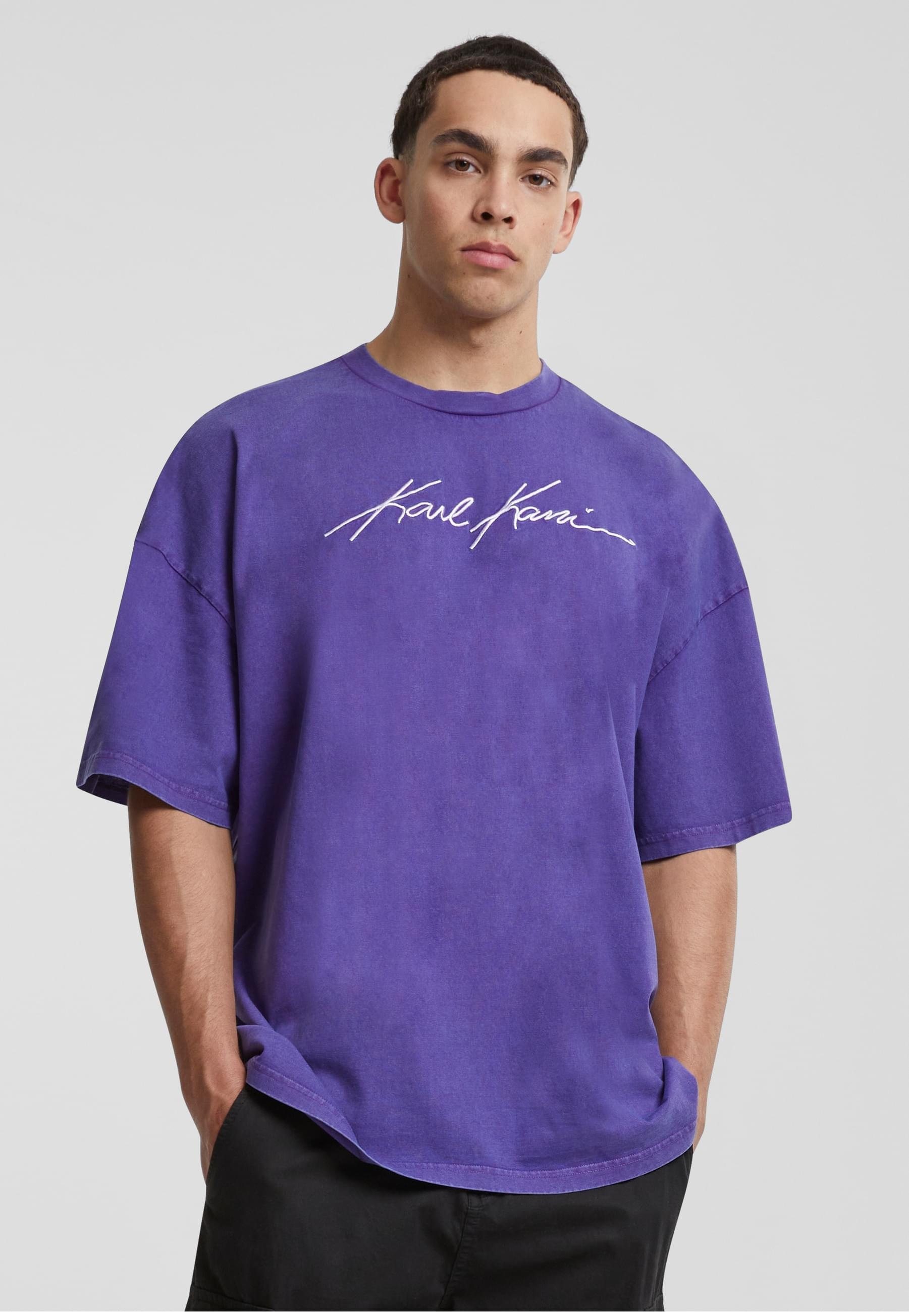 Karl Kani T-Shirt »Karl Kani KM242-048-4 Autograph Washed Boxy Tee« 1 Stk. tlg.