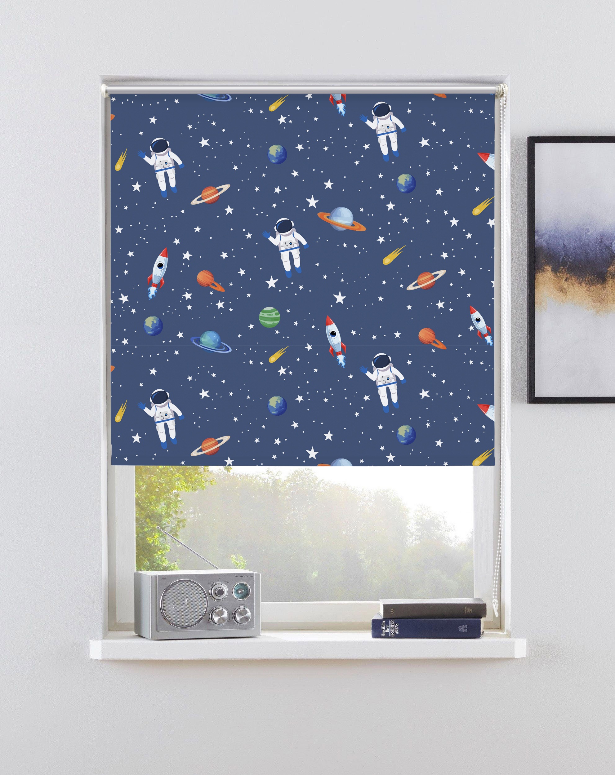 Lüttenhütt Rollo »ASTRONAUT«, verdunkelnd, Blendschutz-Sichtschutz-Verdunke günstig online kaufen