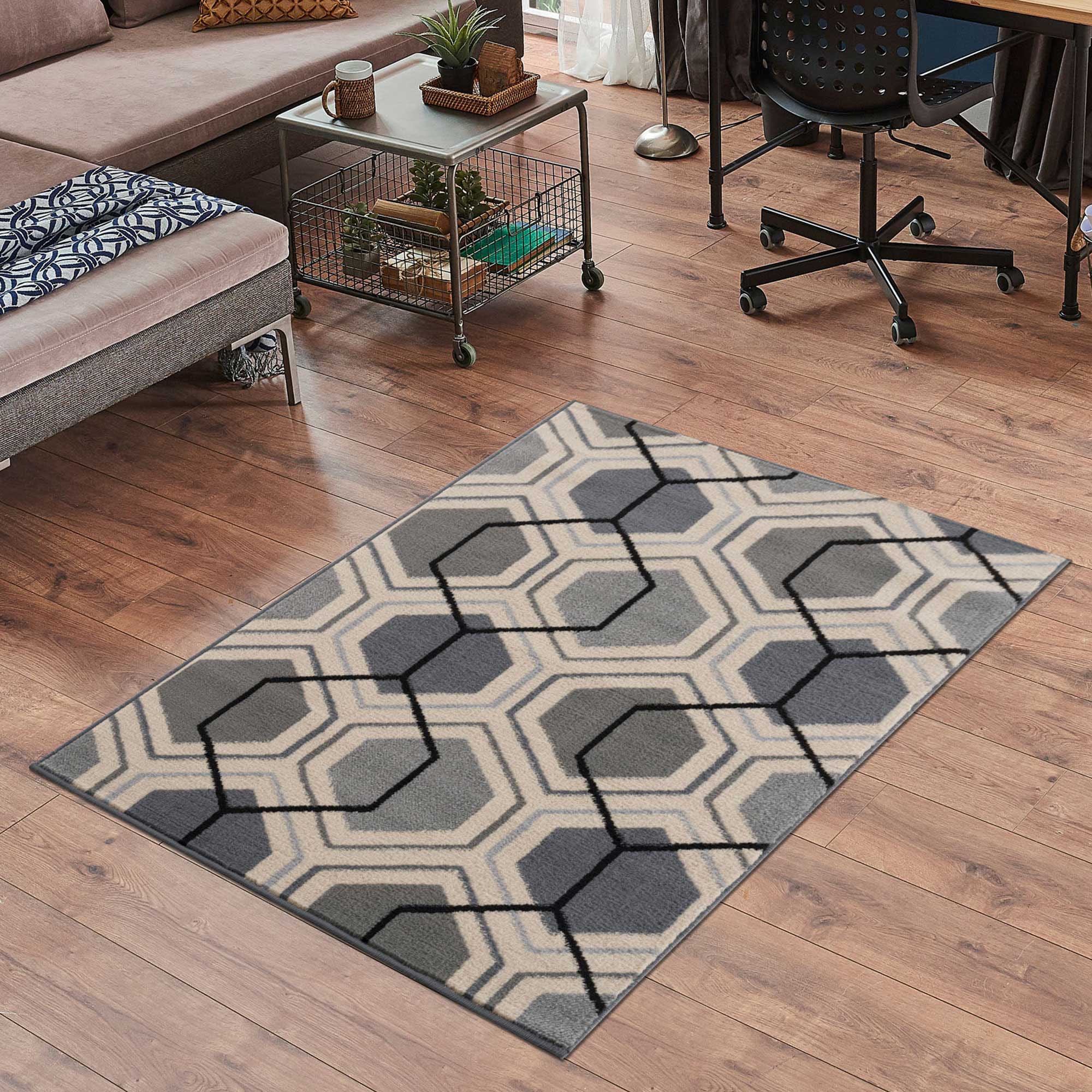 Sehrazat Teppich »Gusta 1193«, rechteckig, 8 mm Höhe, Wohnzimmer, Kurzflor
