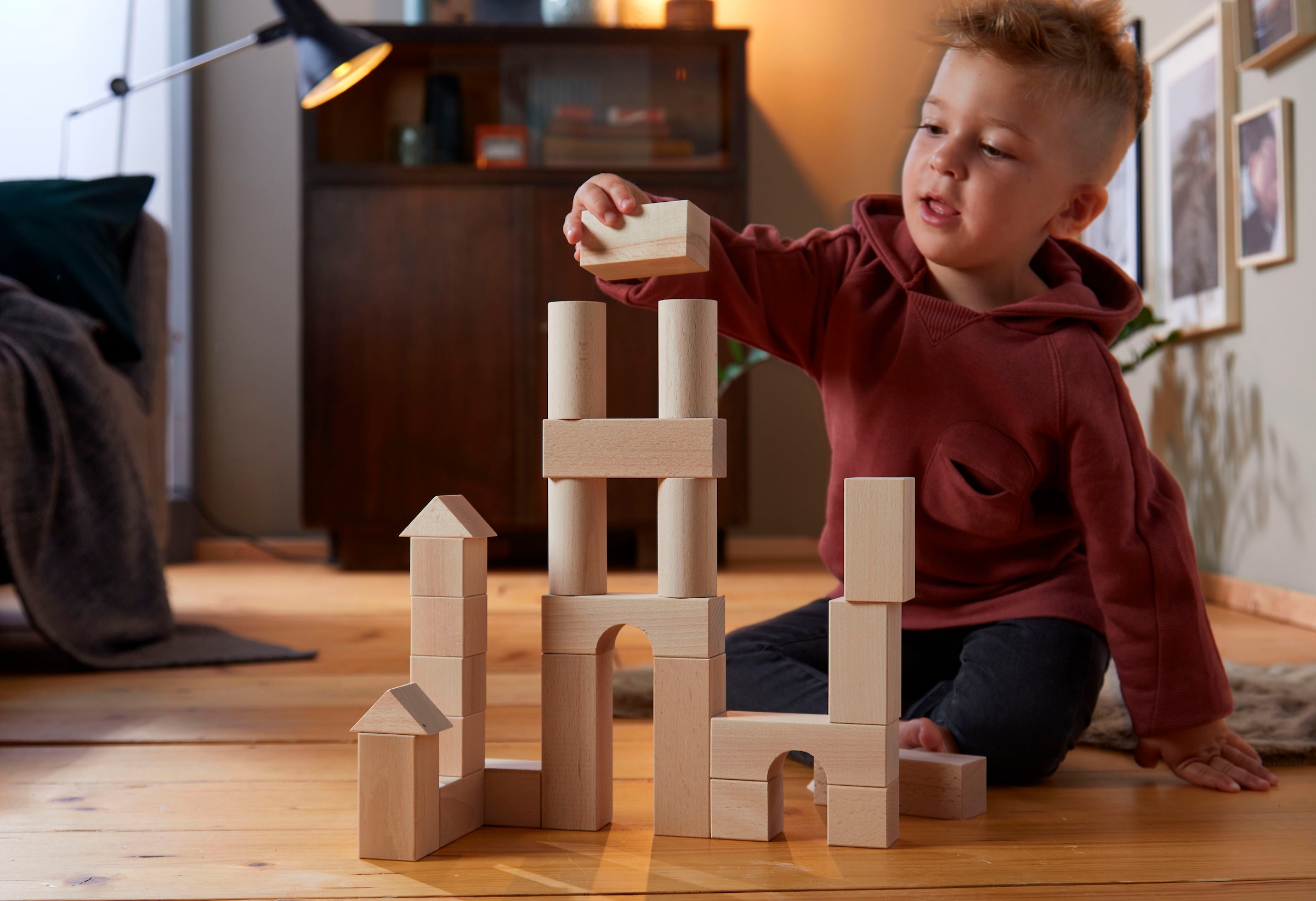 Haba Spielbauklötze »Meine ersten Bausteine natur«, Made in Germany