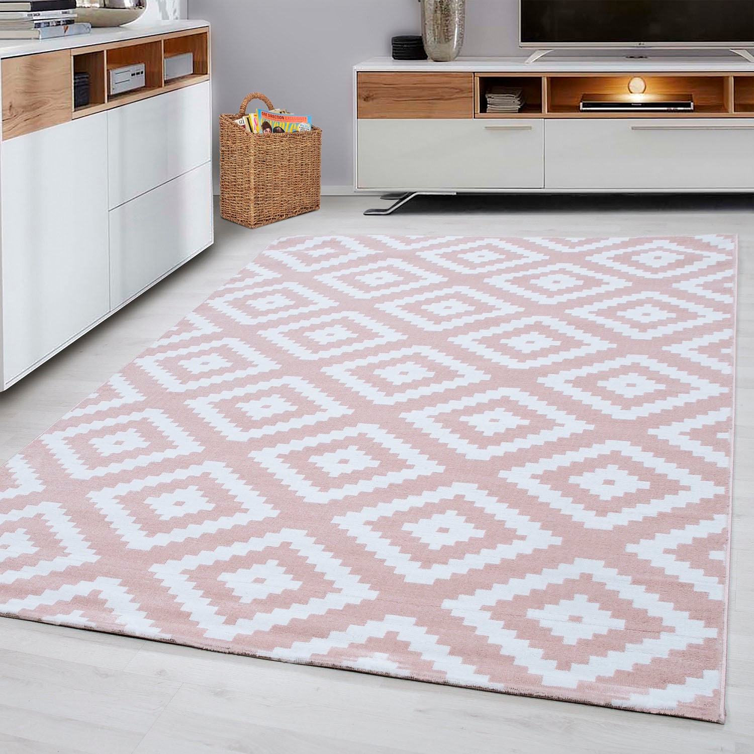 Ayyildiz Teppiche Teppich »Plus 8005«, rechteckig, 6 mm Höhe, Läufer, gemus günstig online kaufen
