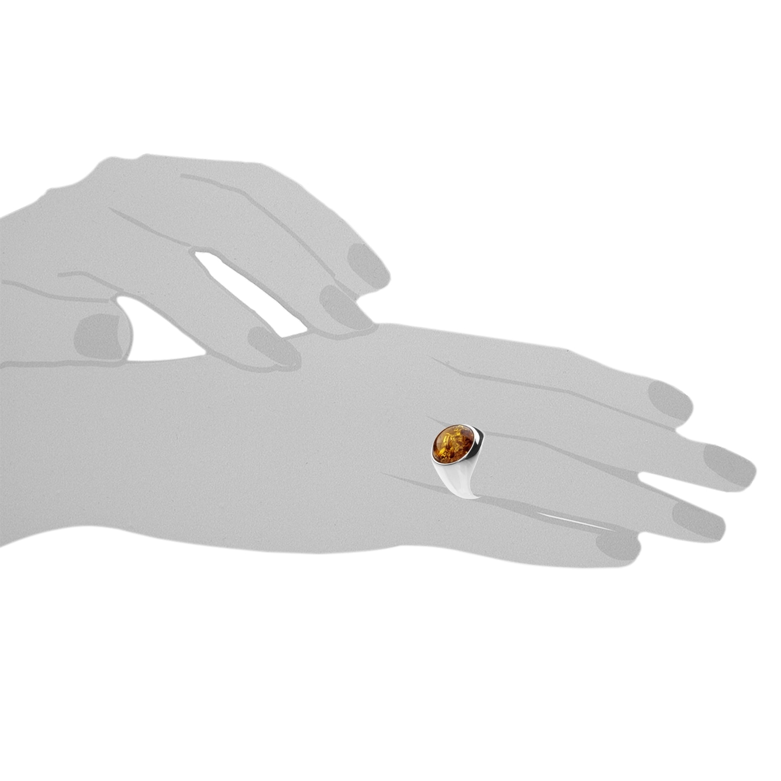 OSTSEE-SCHMUCK Fingerring »Ostsee-Schmuck Ring Classic 14 mm Ring Classic 14 mm«