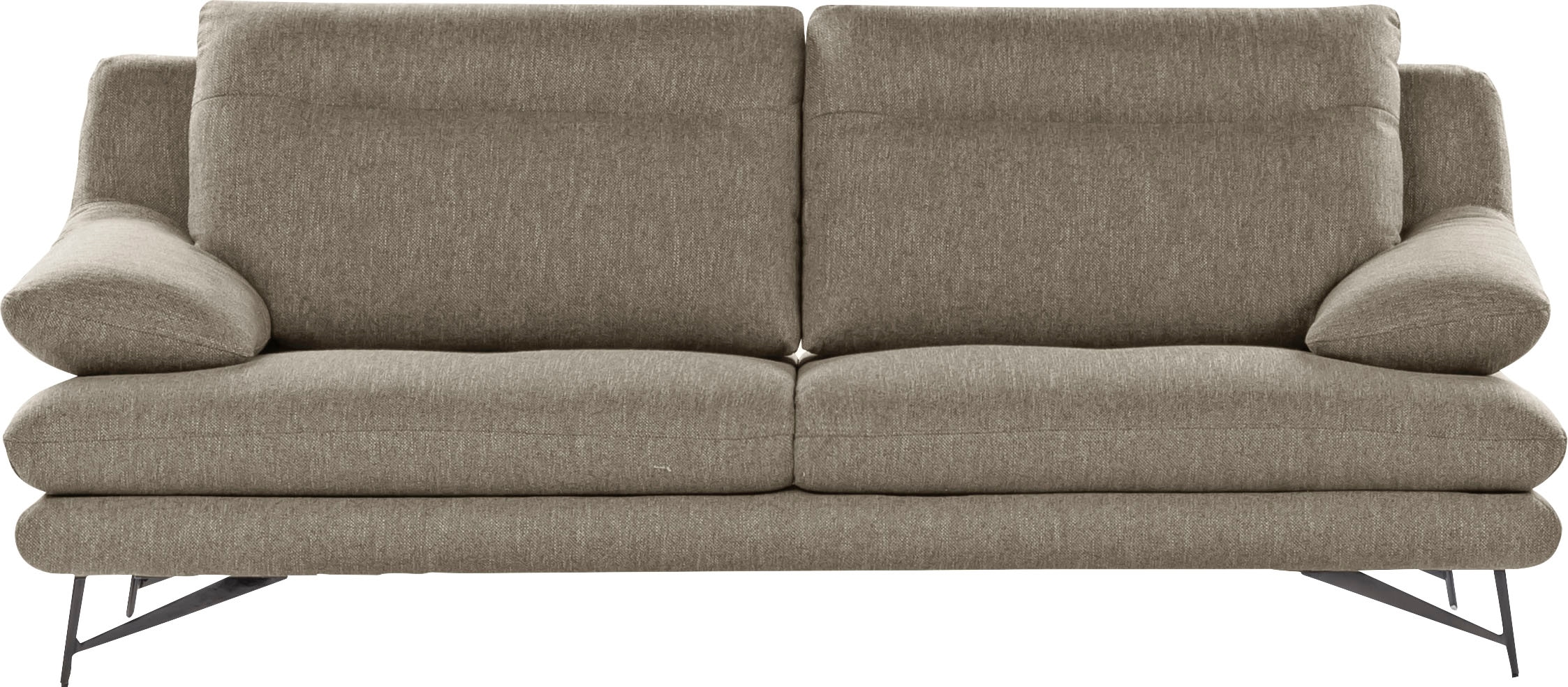 CALIA ITALIA 3-Sitzer »Cezanne modern, elegant und bequem, aufwendige Detailverarbeitung«, wahlweise mit Sitztiefenverstellung