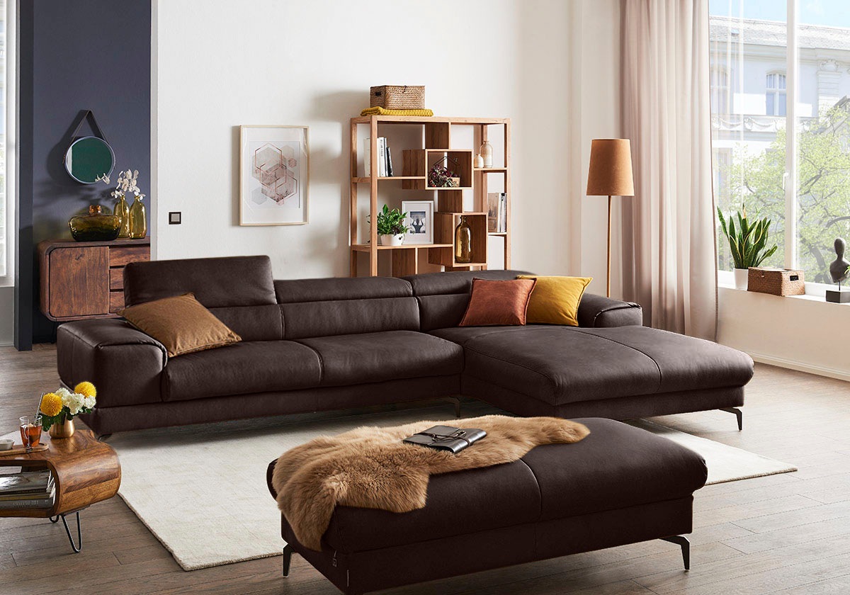 W.SCHILLIG Ecksofa »piedroo, Designsofa mit tollem Sitzkomfort, bequem und günstig online kaufen