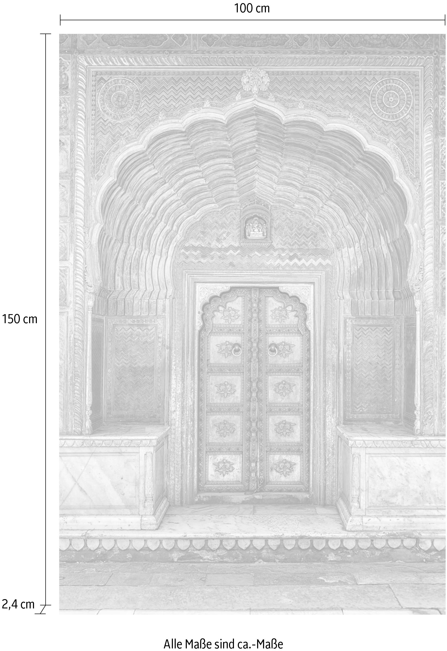 queence Acrylglasbild »Orient«, Elemente der Architektur-Gebäude-Religion-Spa-Spa Bilder, Fine Art-Print in Galeriequalität