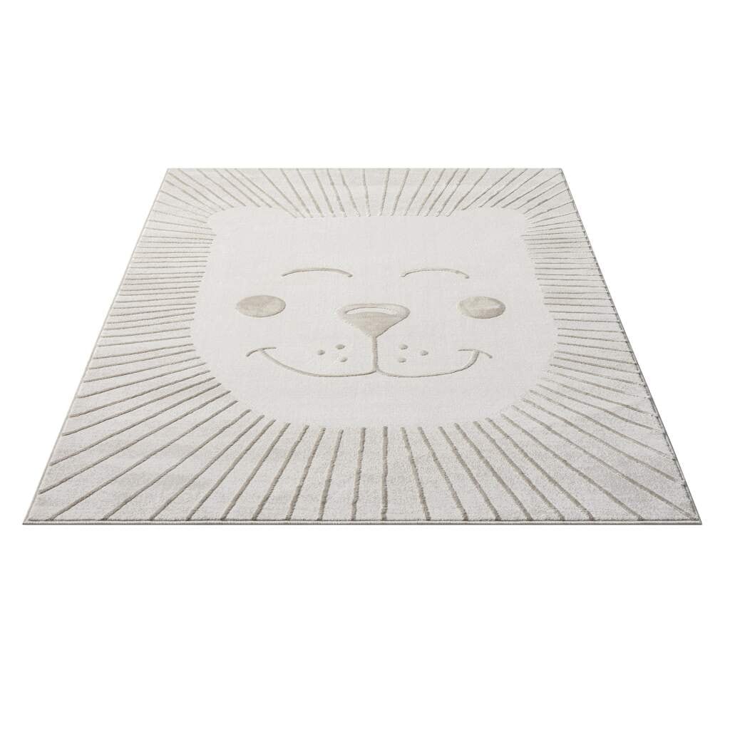 Carpet City Kinderteppich »MARA714«, rechteckig, 11 mm Höhe, Kinderzimmer, Kurzflor,robust,Tiere, Spielzimmer