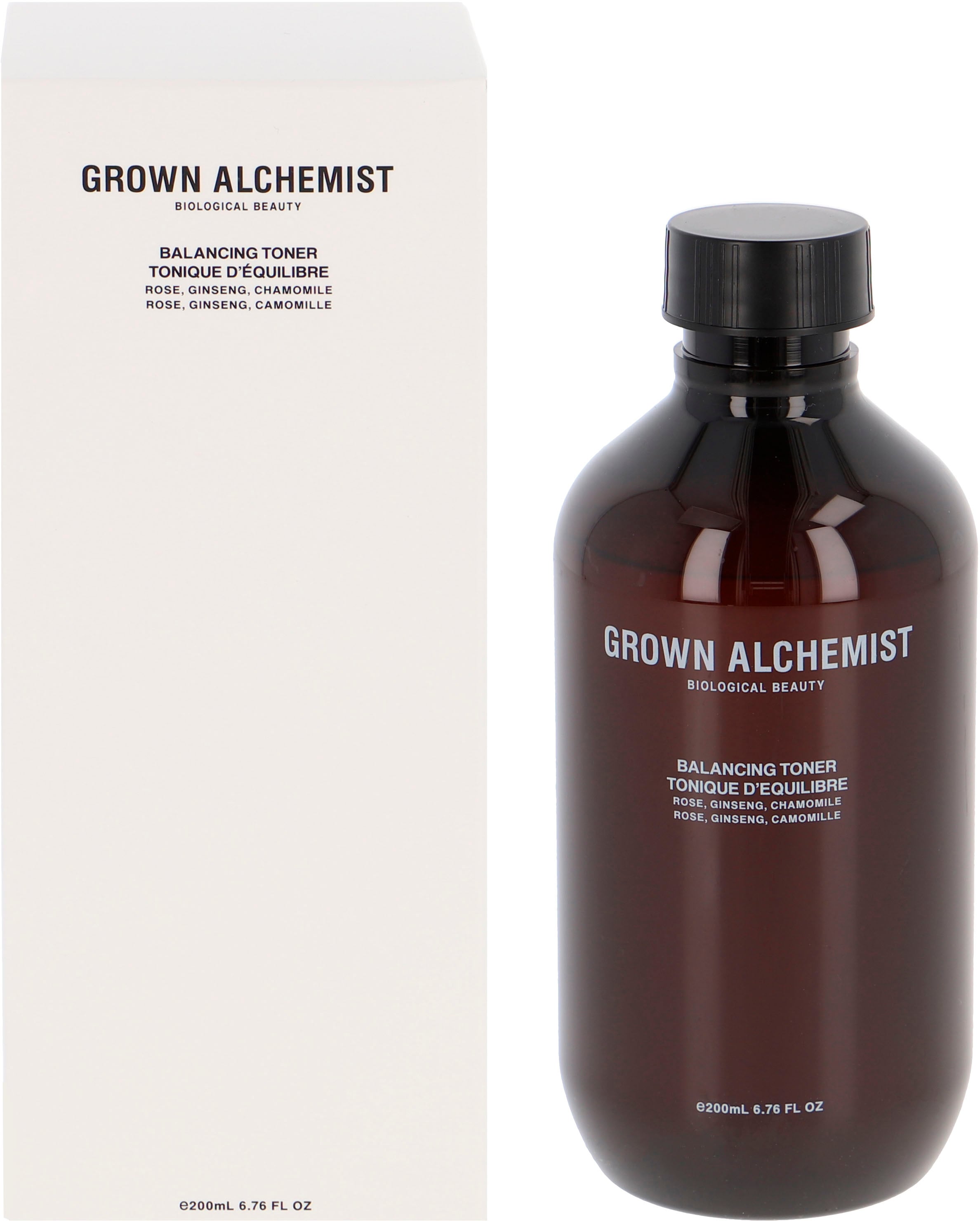 GROWN ALCHEMIST Gesichtswasser »Balancing Toner«, Rose, Ginseng, Chamomile