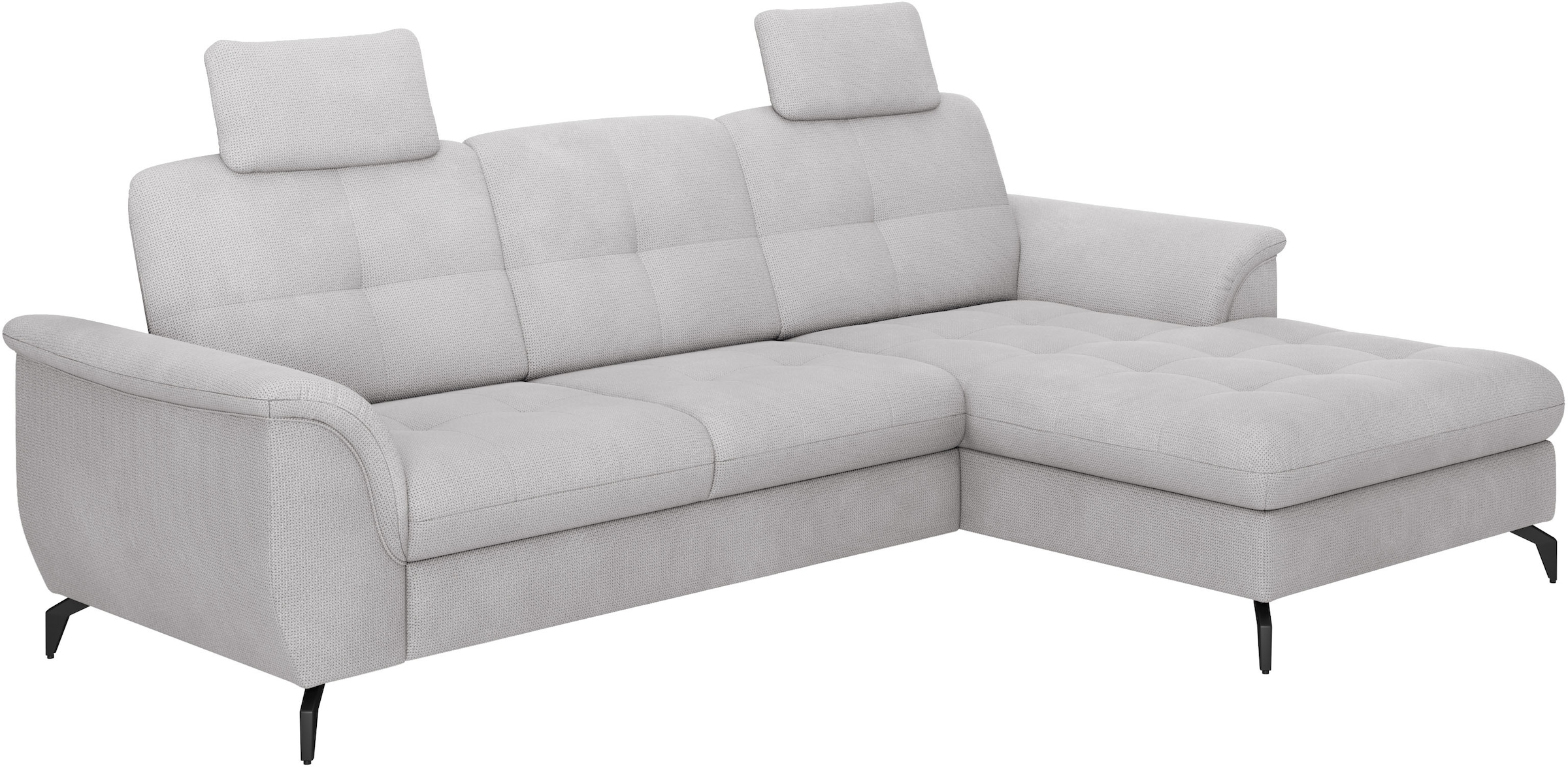 sit&more Ecksofa »Zora L-Form«, wahlweise mit Bettfunktion und Bettkasten