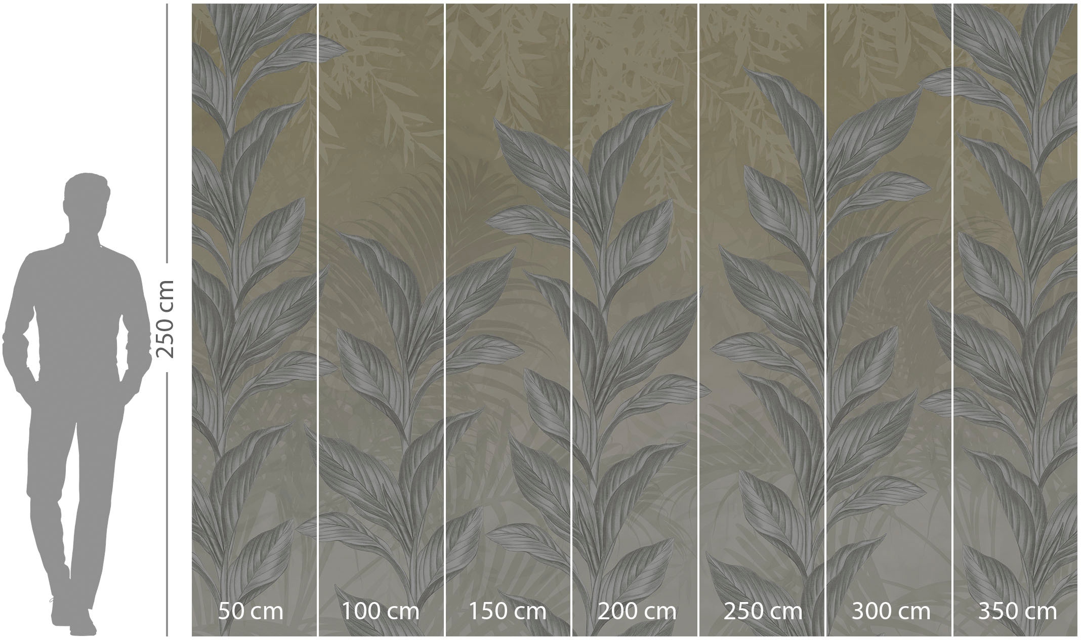 Komar Vliestapete »Digitaldruck Vlies -  Spring Frost - Größe 350 x 250 cm« bedruckt glatt Wohnzimmer, Schlafzimmer