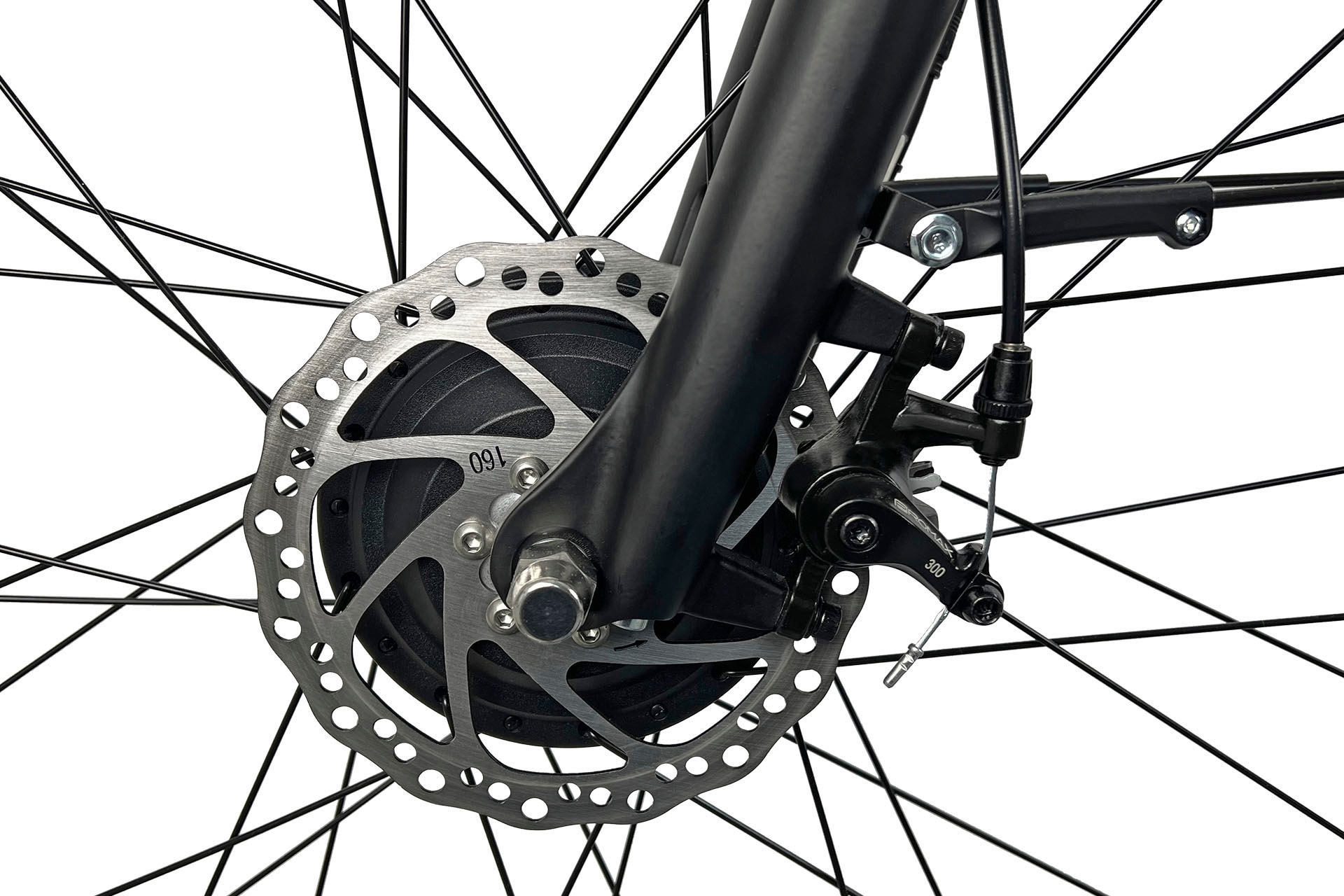 LLobe E-Bike »City E-Bike 28" Millenium 7G«, Frontmotor 250 W