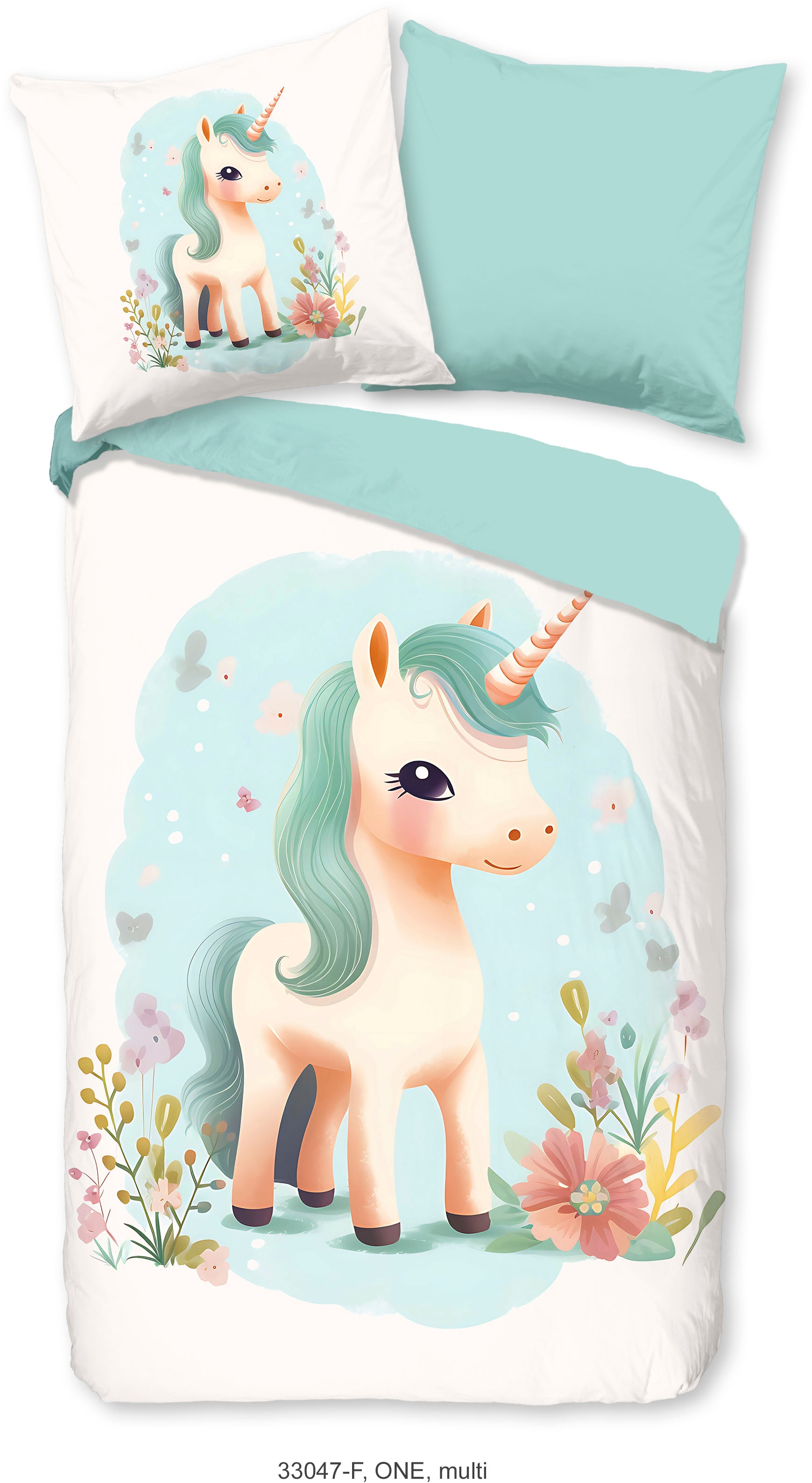 good morning Kinderbettwäsche »One«, Flanell, Biber, 135x200, Warm, Wende, günstig online kaufen