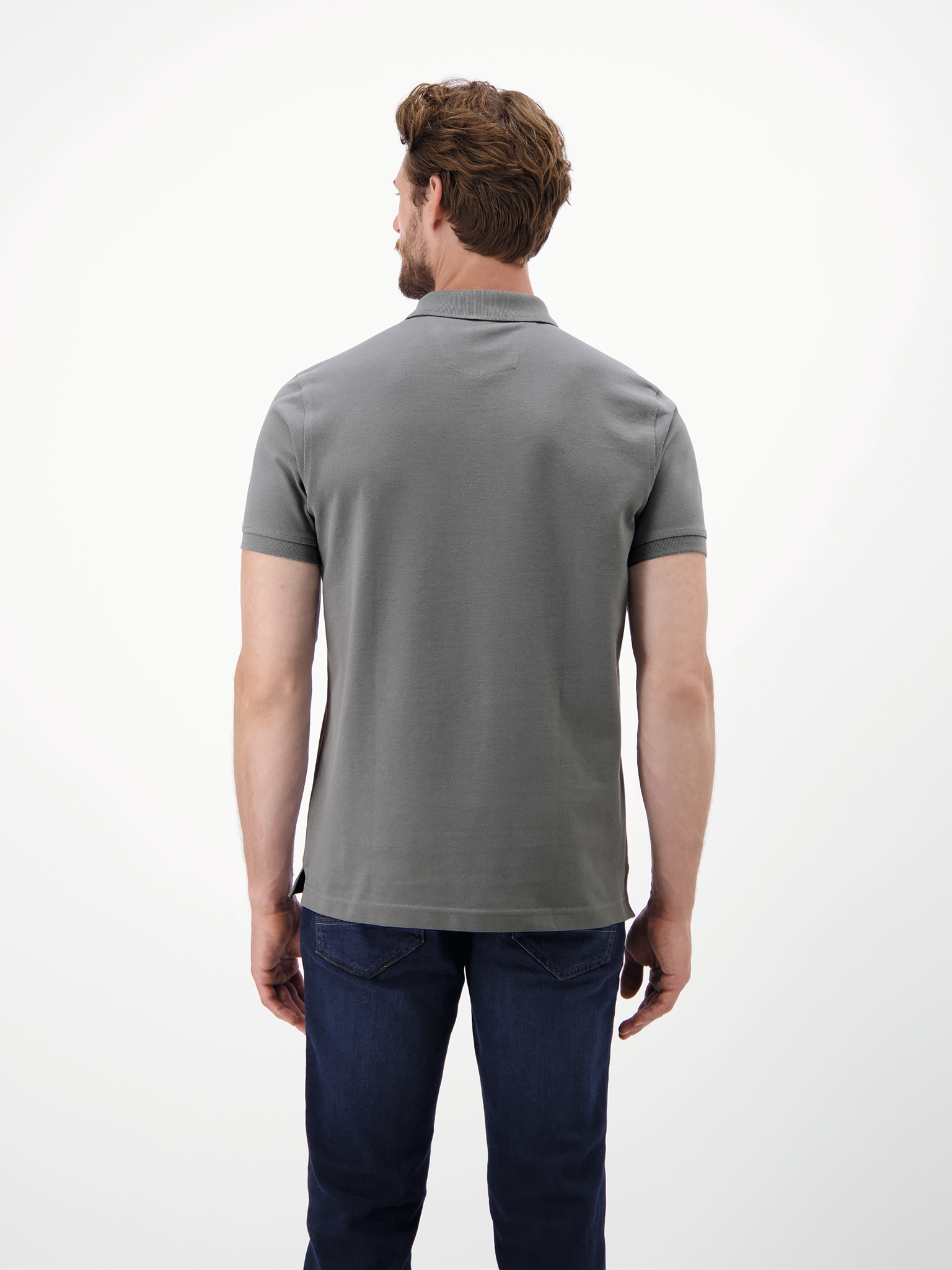 LERROS Poloshirt mit Logo Stickerei