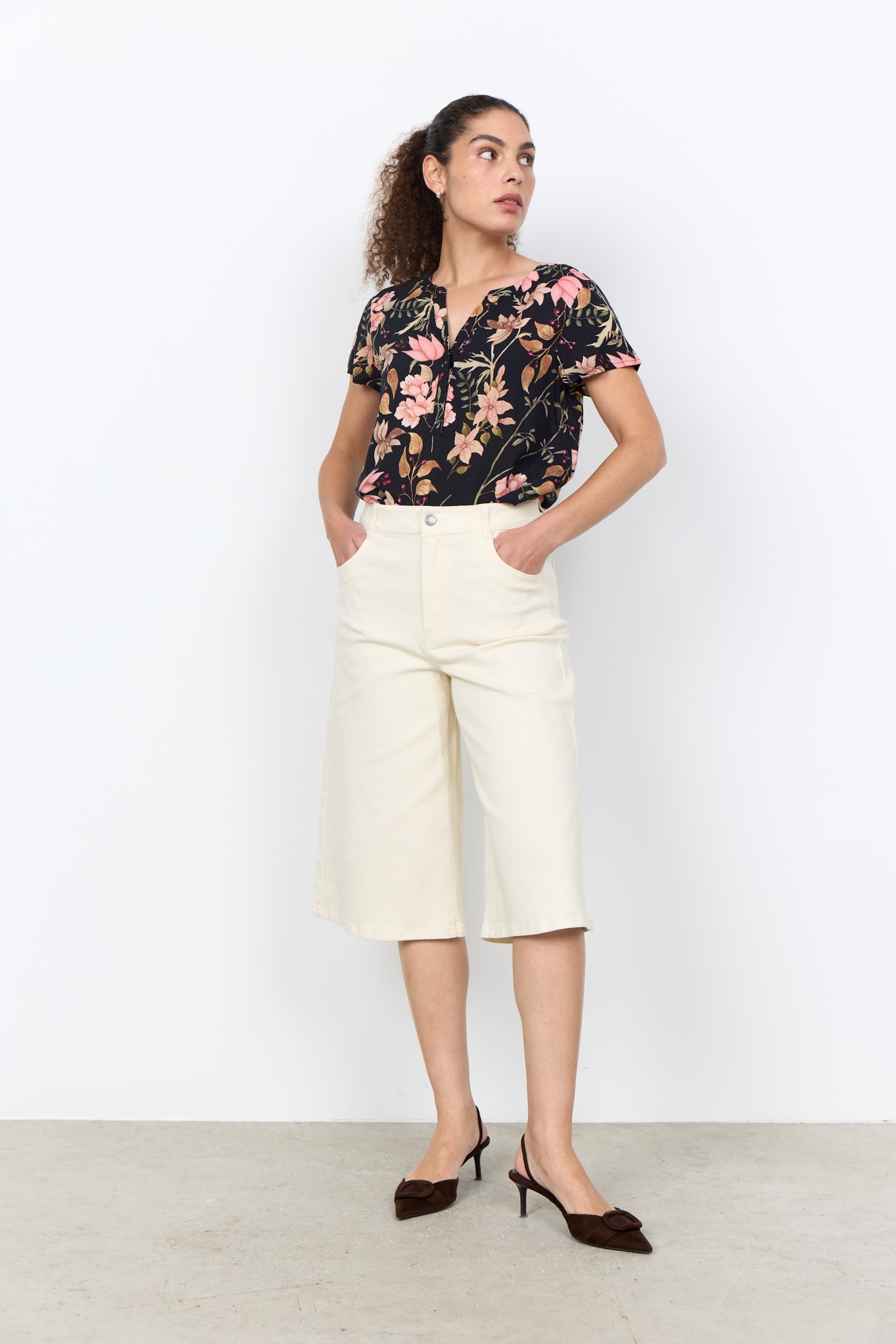 soyaconcept Shirtbluse »SC-GRACE 1« Viskose, geblümt