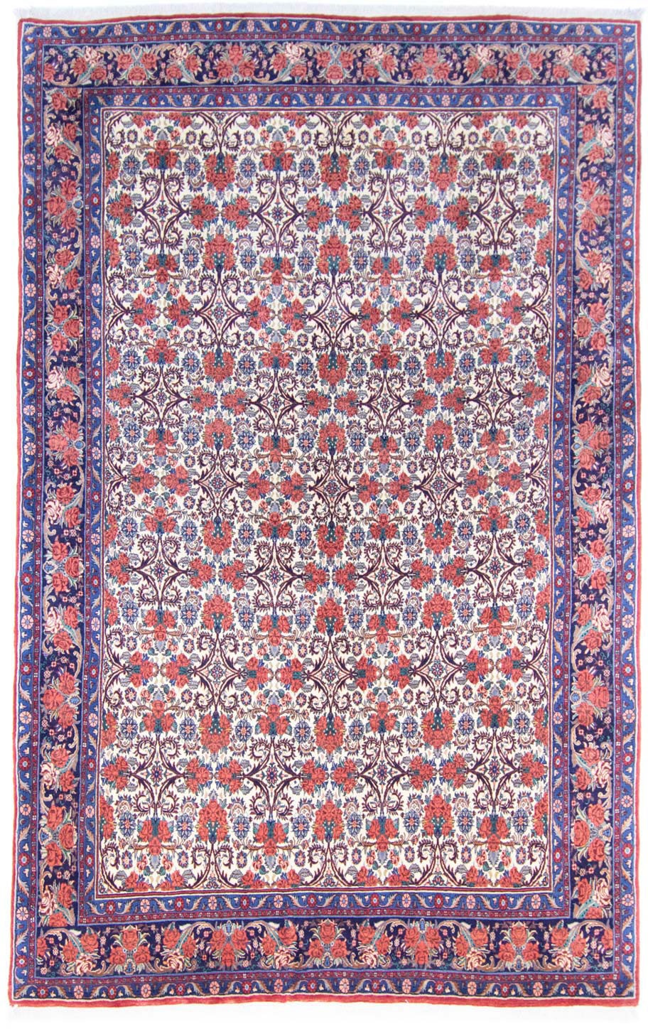 morgenland Wollteppich »Bidjar Durchgemustert Beige 315 x 200 cm«, rechteck günstig online kaufen