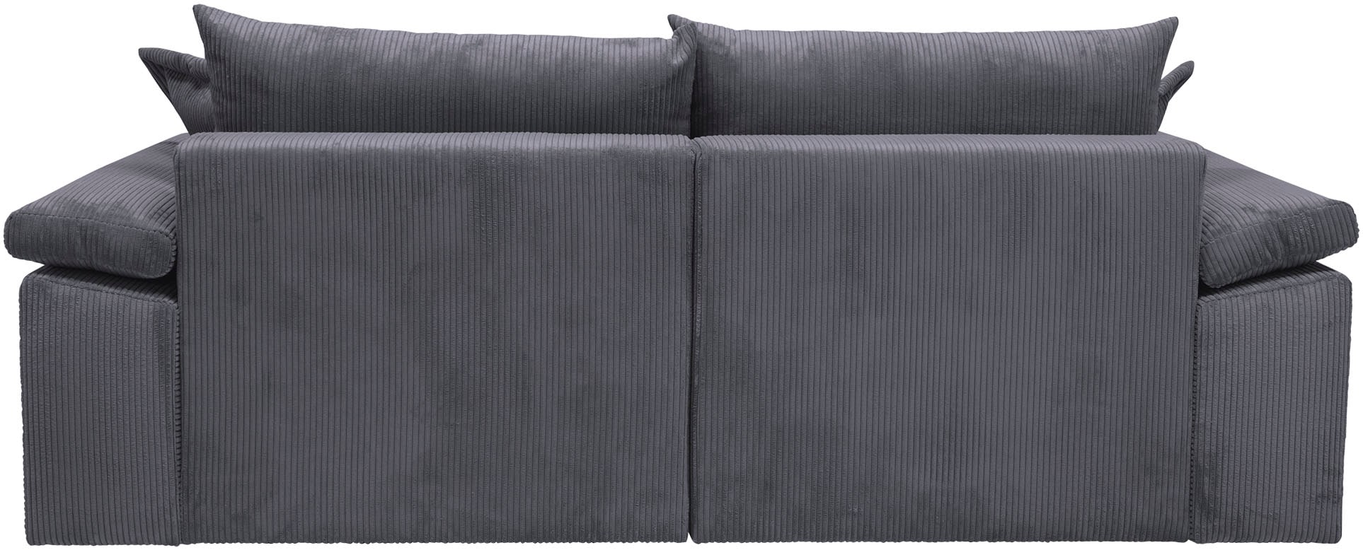 Home affaire Ecksofa »Soft&Cosy XL L-Form - Breite 246 cm«, Mega-Sofa, in Cord, Federkern-Polsterung