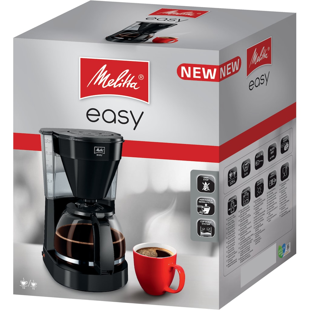 Melitta Filterkaffeemaschine »Easy 1023-02«, Papierfilter, 1x4