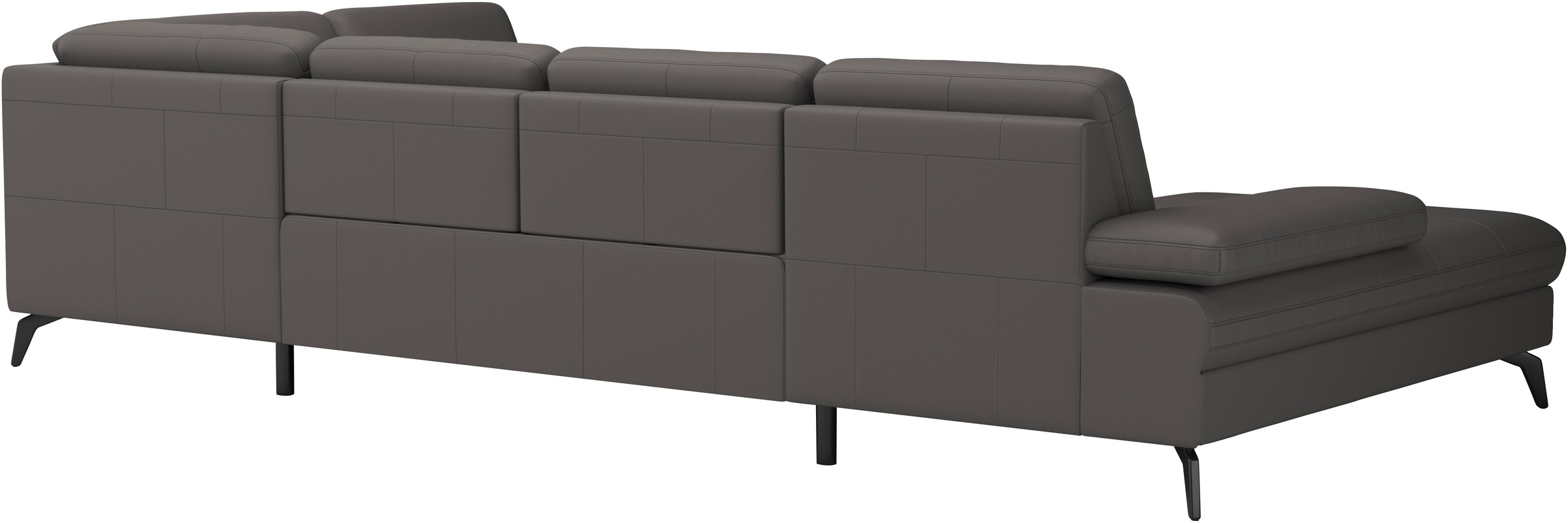 sit&more Wohnlandschaft »Morris U-Form, inkl. Sitztiefenverstellung«, wahlweise mit Armteilverstellung, Bettfunktion & Bettkasten