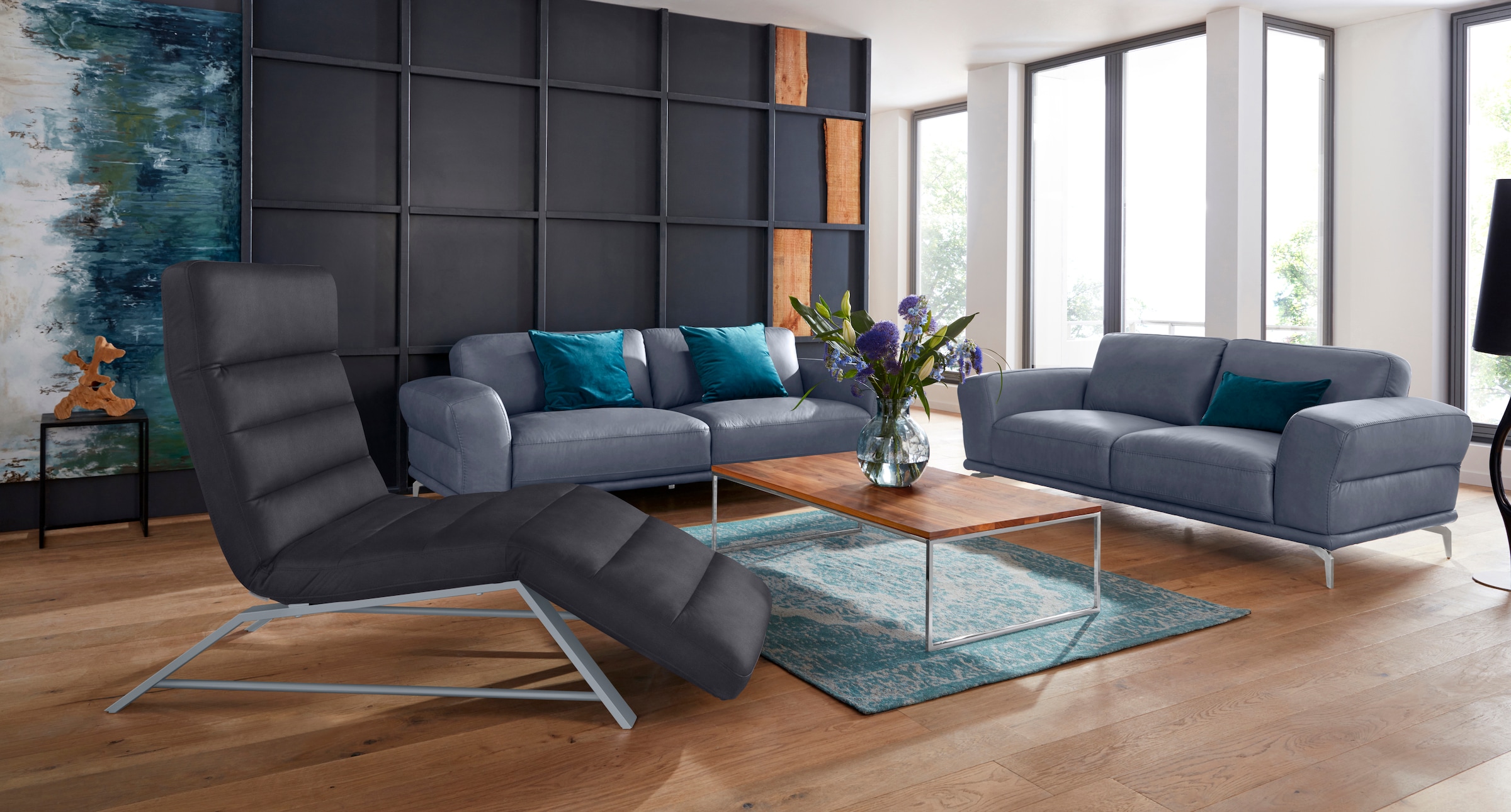 W.SCHILLIG Relaxliege »daily dreams« Funktionsliege wahlweise mit Motor, Gestell matt, Breite 65 cm