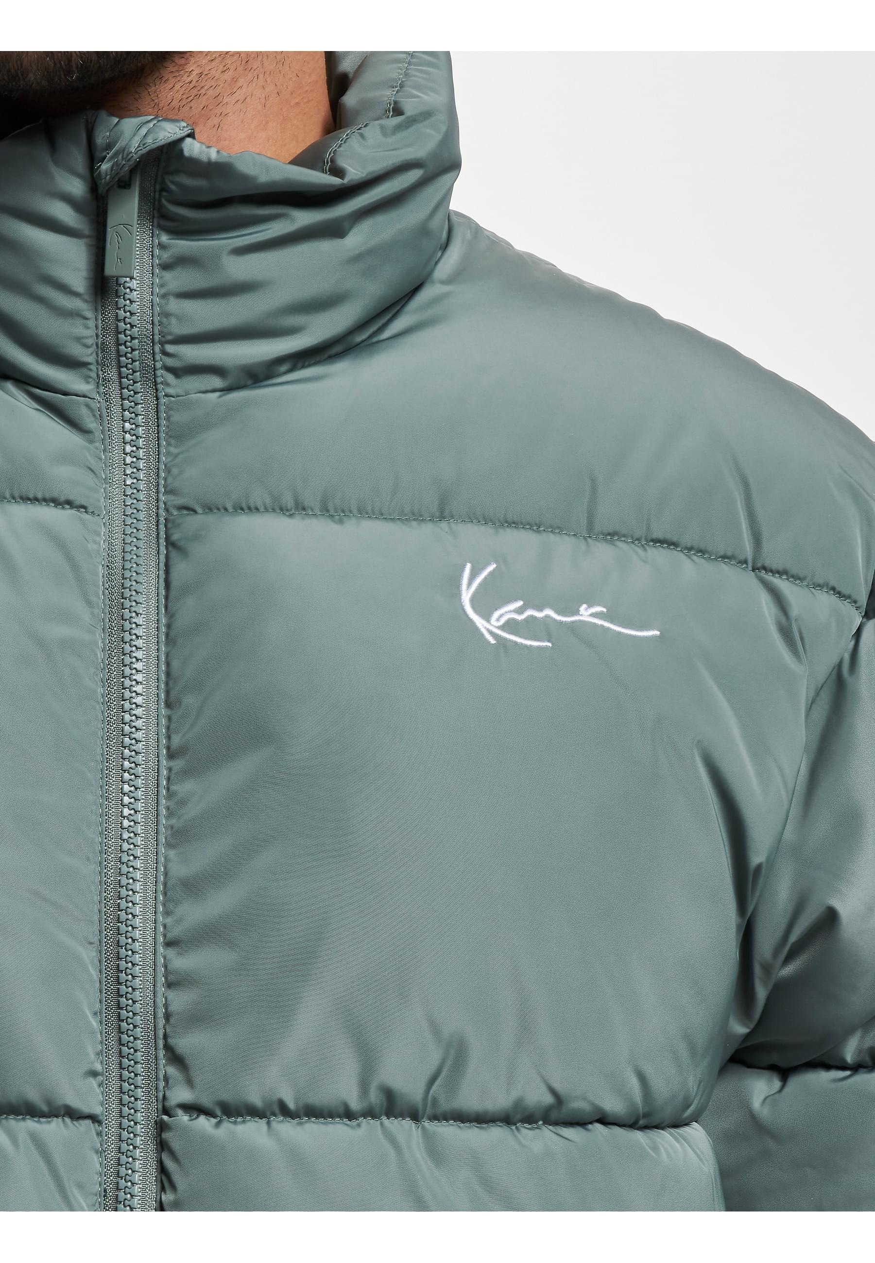 Karl Kani Winterjacke »Karl Kani Herren KM233-052-1 KK Chest Signature Puffer Jacket« 1 Stk. tlg. ohne Kapuze