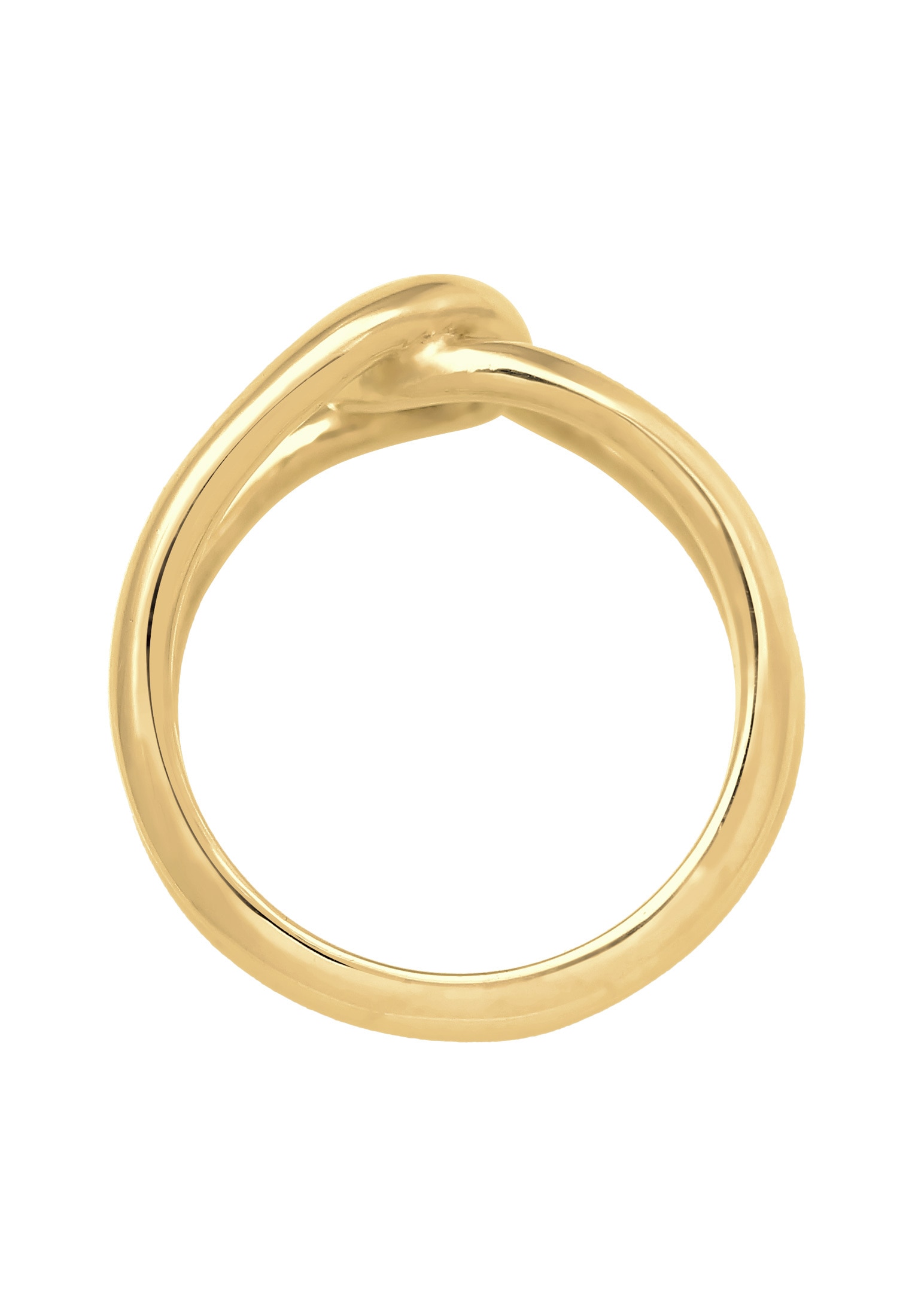 Elli Fingerring »Verdreht Schlaufe Trend Casual 925 Silb«