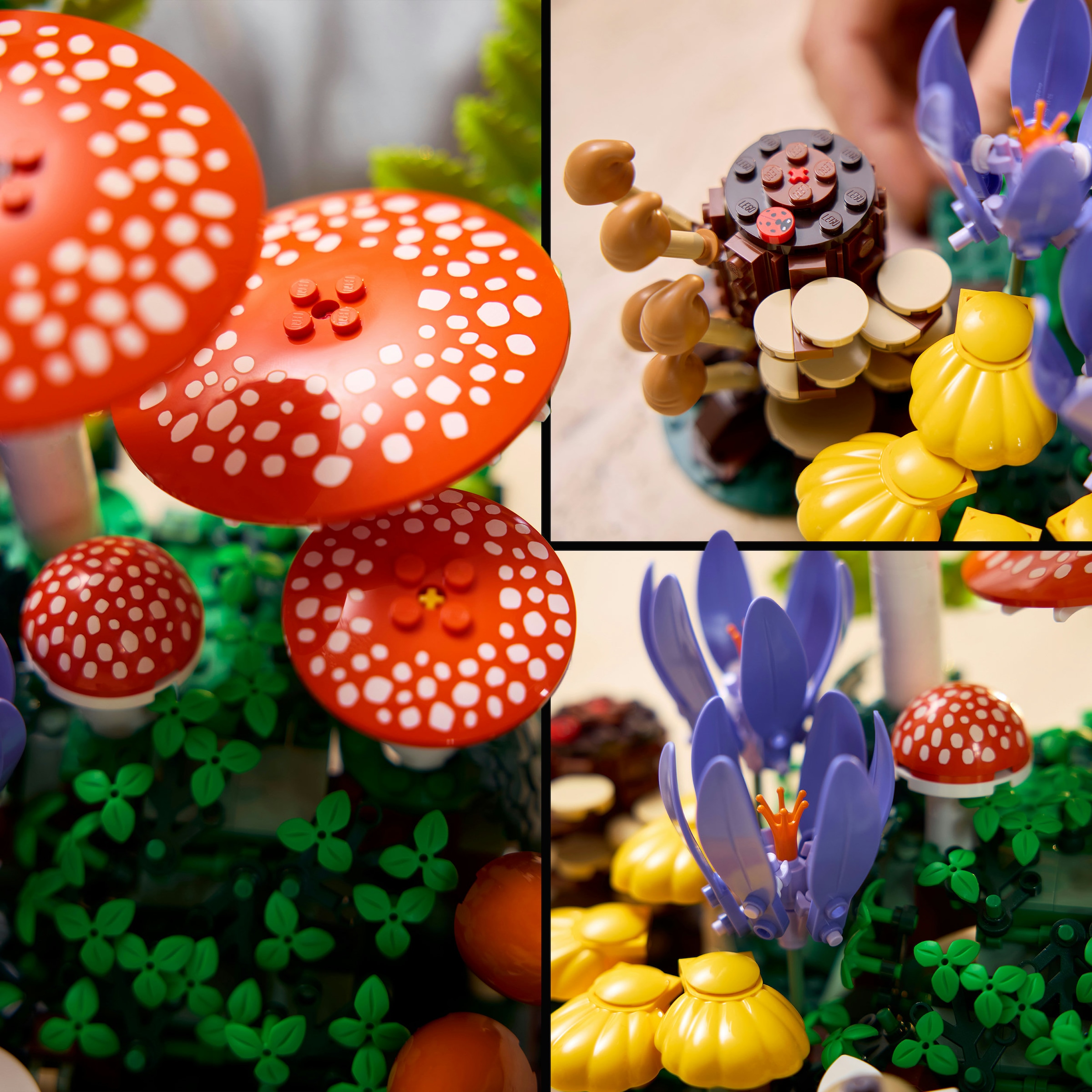 LEGO® Konstruktionsspielsteine »Waldpilze (11505), LEGO Botanicals« Made in Europe
