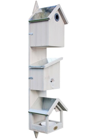 Habau Vogelhaus »Triple«, BxTxH: 21x18x76 cm kaufen