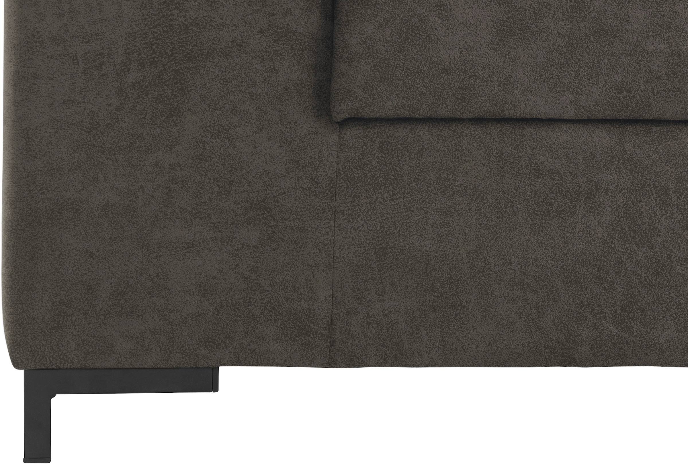 DOMO collection 2-Sitzer »Ledas kubisch und komfortabel, flache Armlehnen, eleganter Fuß,«, Breite 170cm, in vielen Farben erhältlich