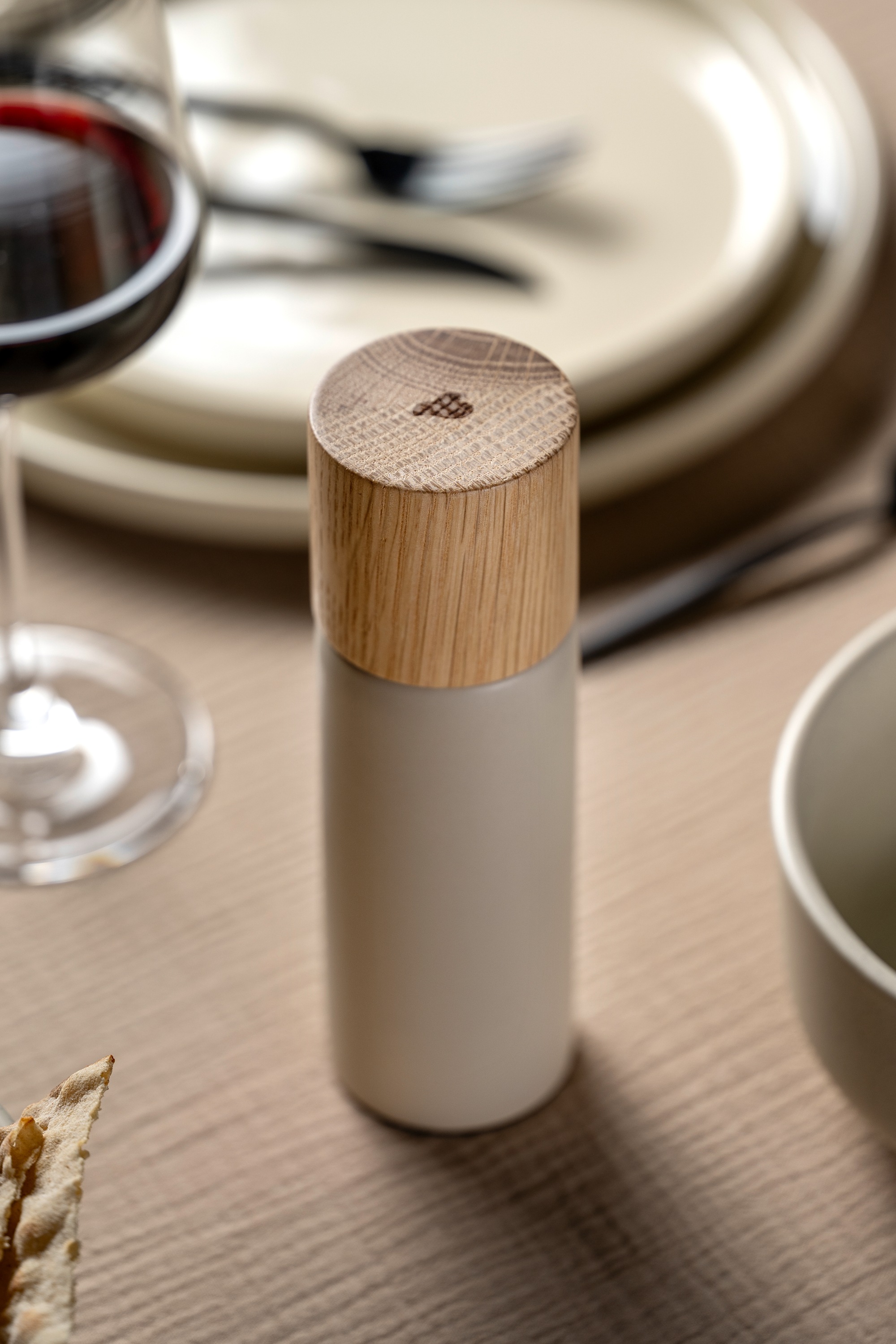 LEONARDO Gewürzmühle »ROMA, Mühle, Höhe ca. 17 cm, beige« mit Keramikmahlwe günstig online kaufen