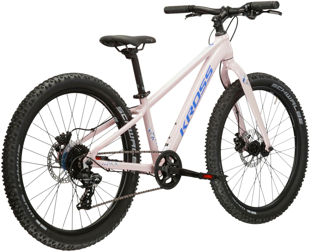 Kross Kinderfahrrad »Kinder-MTB Lea Jr 2.0«, 8 Gang, Shimano, TOURNEY TX800 Schaltwerk, Kettenschaltung