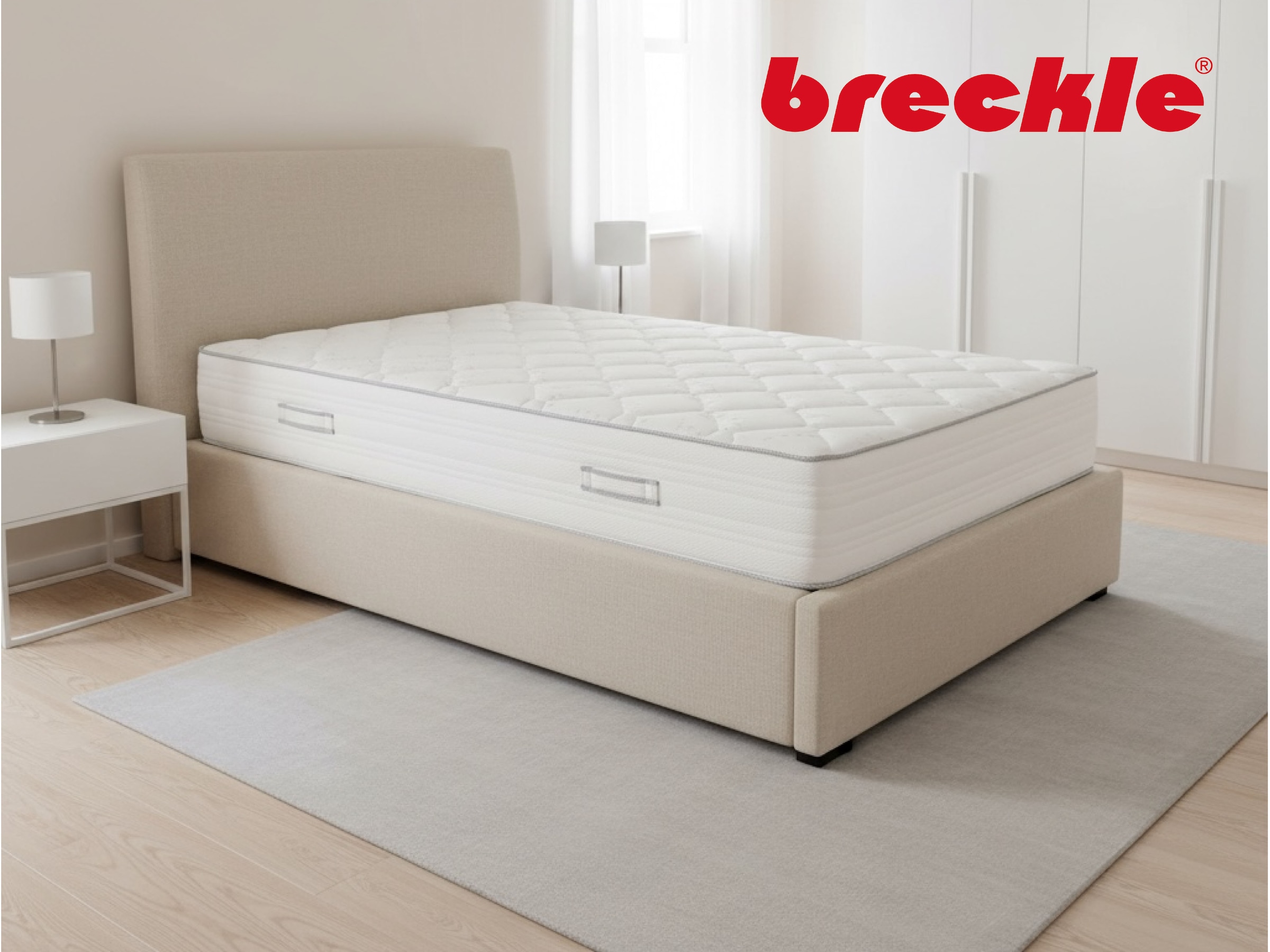 Breckle Komfortschaummatratze »Double Comfort« 30 cm hoch Raumgewicht: 28 kg/m³ 1-tlg., 1 Stk. tlg. formstabile Matratze in 90x200, 140x200 cm und weiteren Größen