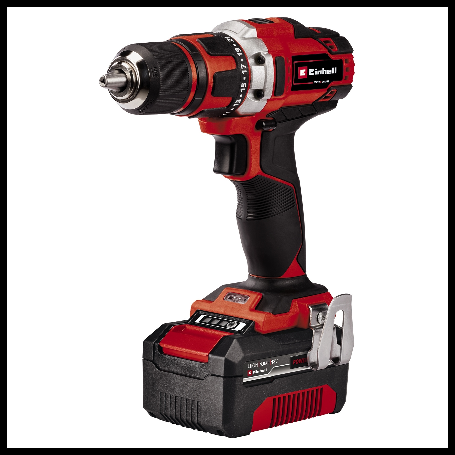 Einhell Elektrowerkzeug-Set »TE-TK 18/3 Li Kit (JS+CD+AG)«, (Set, 13 tlg.), Akku-Bohrschrauber, -Winkelschleifer und -Stichsäge, Tasche