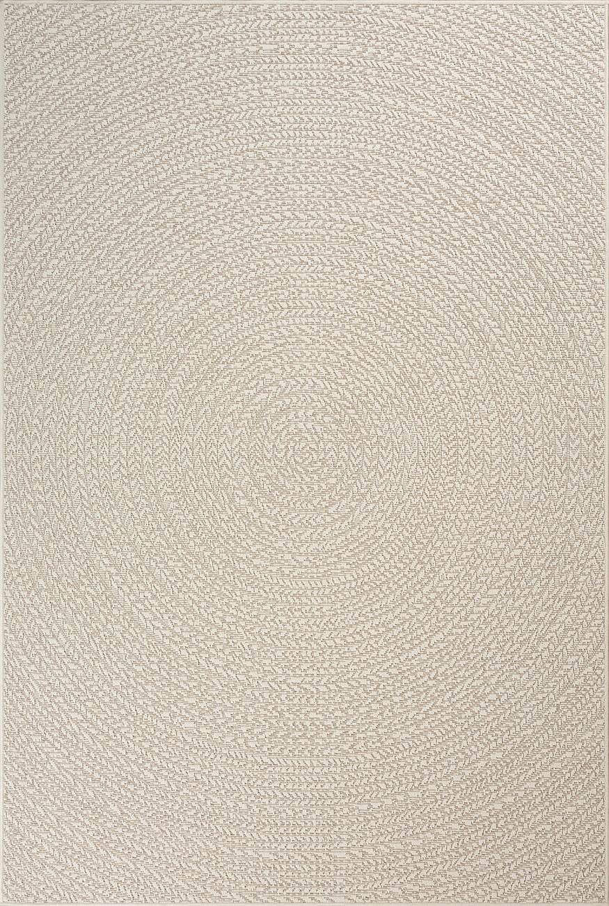 the carpet Teppich »Kansas«, rechteckig, 1 mm Höhe, moderner robuster In und Outdoor Teppich Jute Look