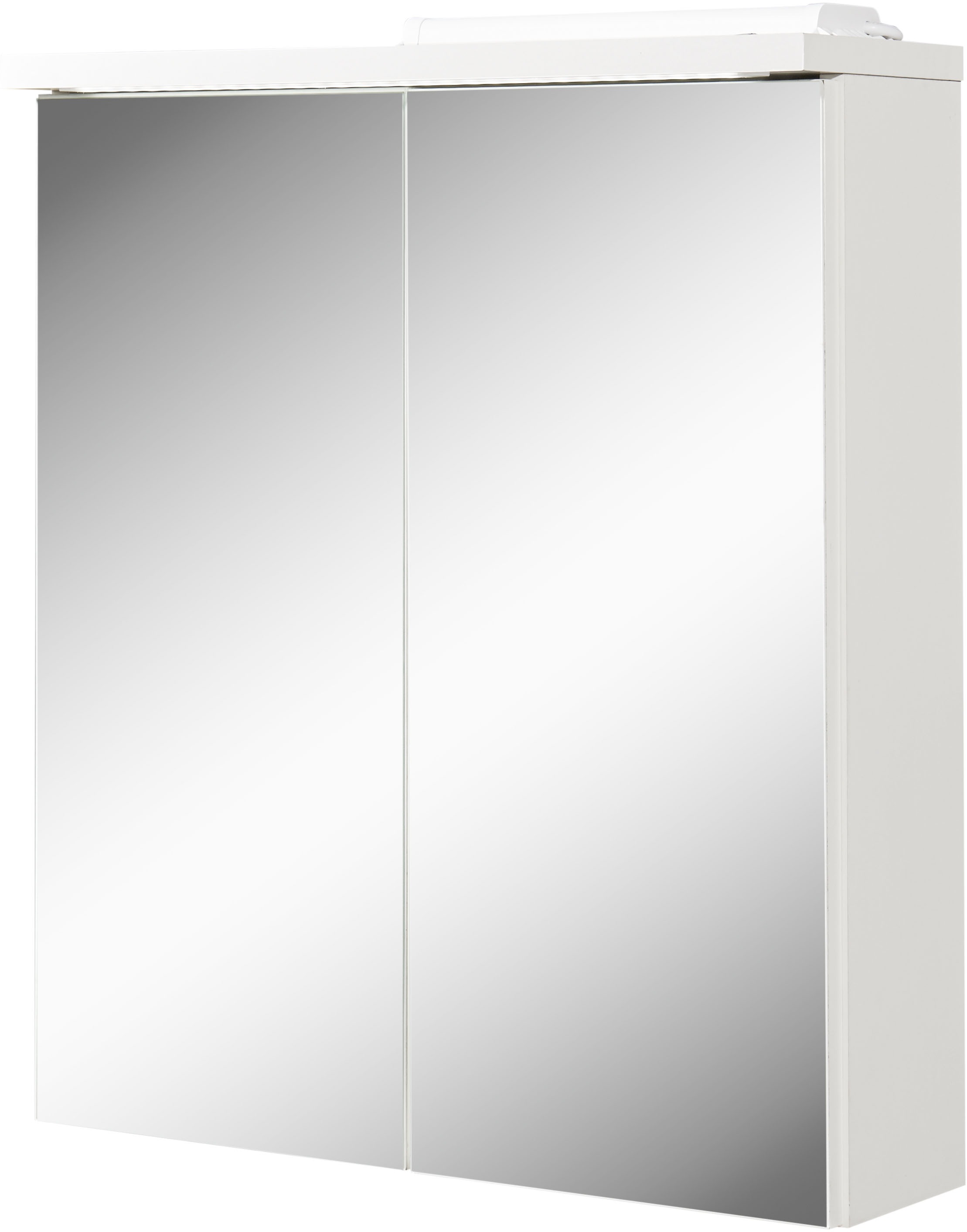 BASIC by Balculina Spiegelschrank »Pool, Badezimmerschrank BxHxT 60x68x20« 1 Stk. tlg. Breite 60cm, Tür L/R montierbar