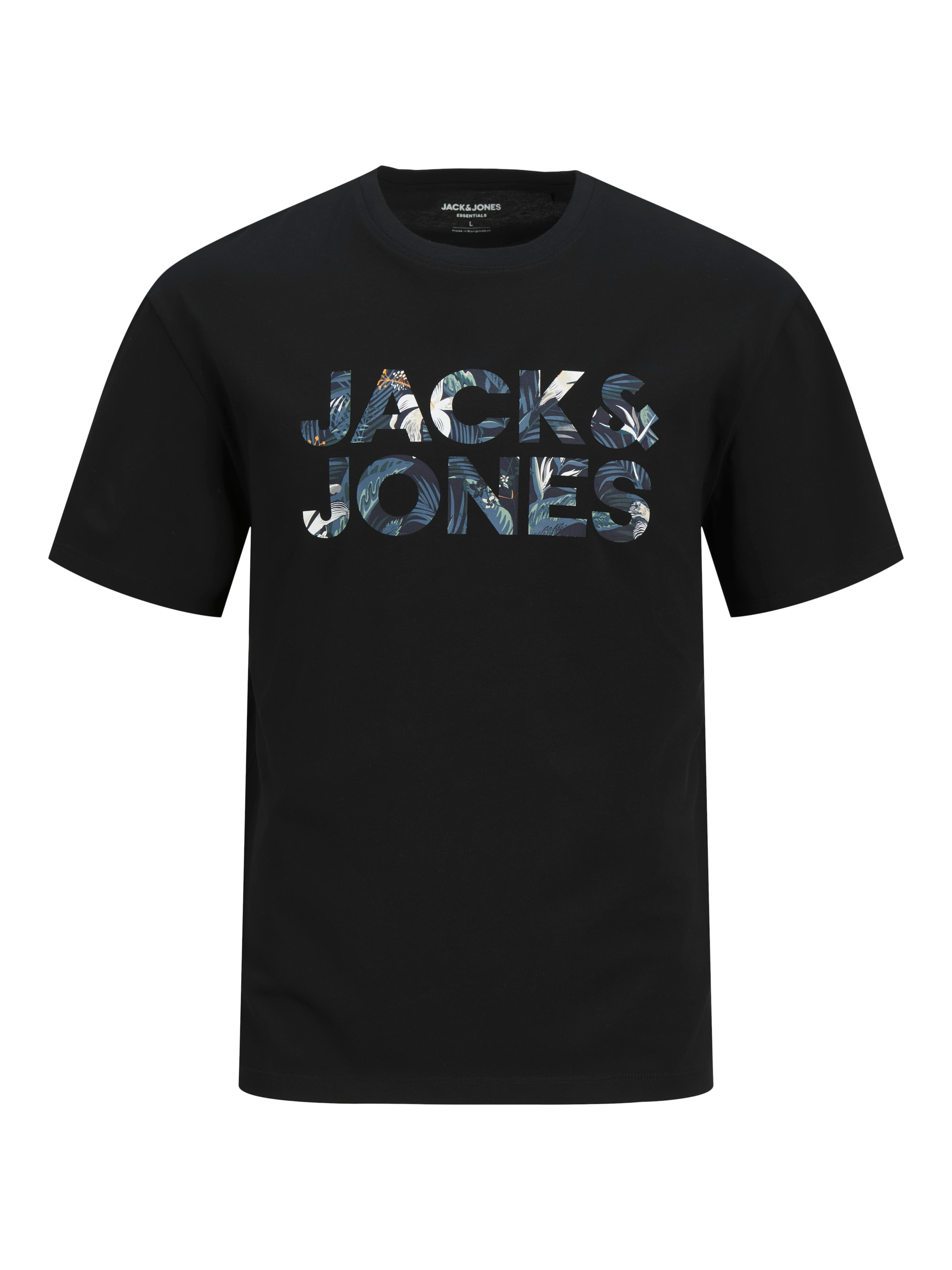 Jack & Jones Rundhalsshirt »JJEBRYAN CORP LOGO TEE SS O-NECK NOOS«, mit Logo Druck
