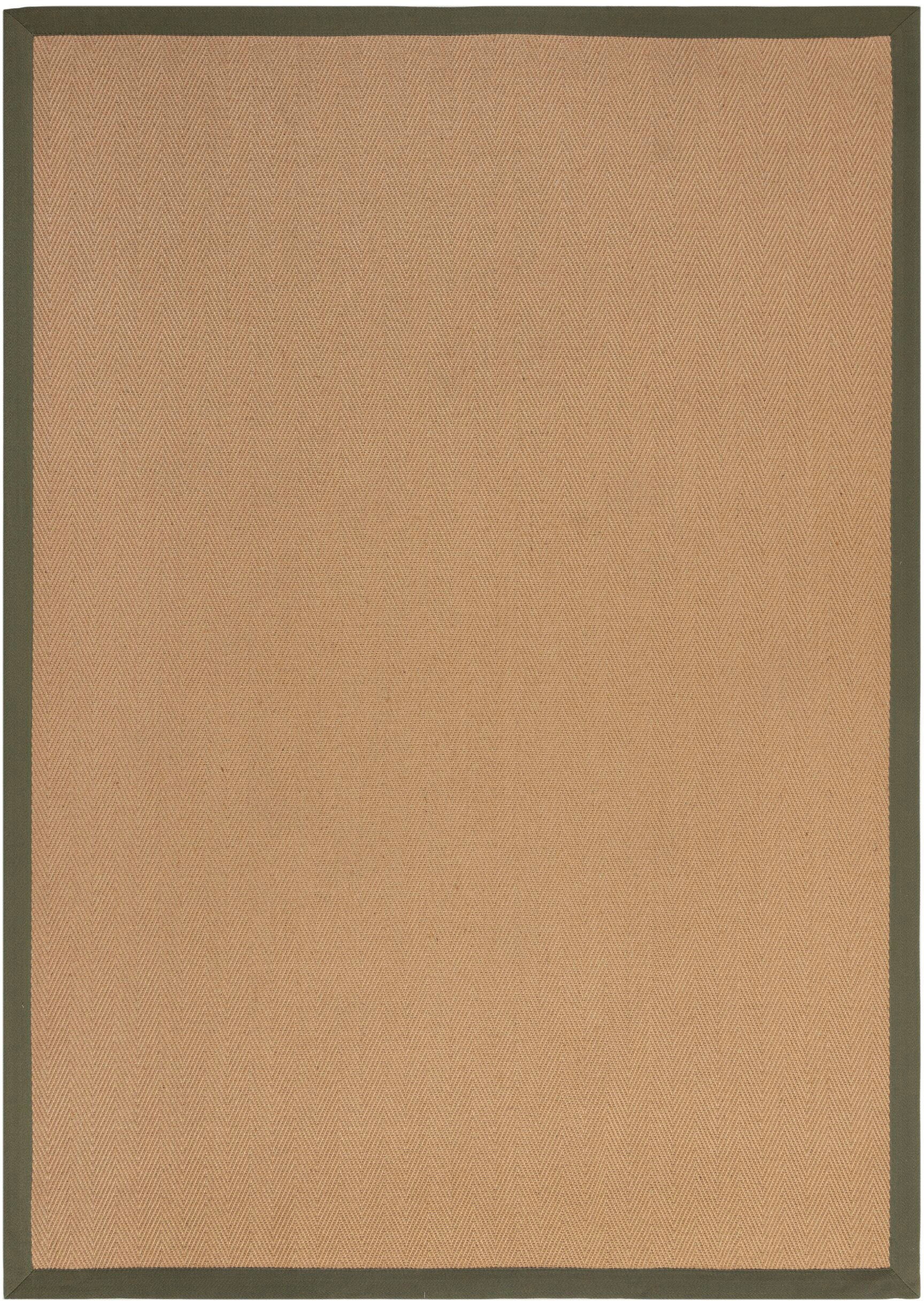 FLAIR RUGS Teppich »Kira mit Fischgrätmuster, aus Jute«, rechteckig, 3 mm H günstig online kaufen