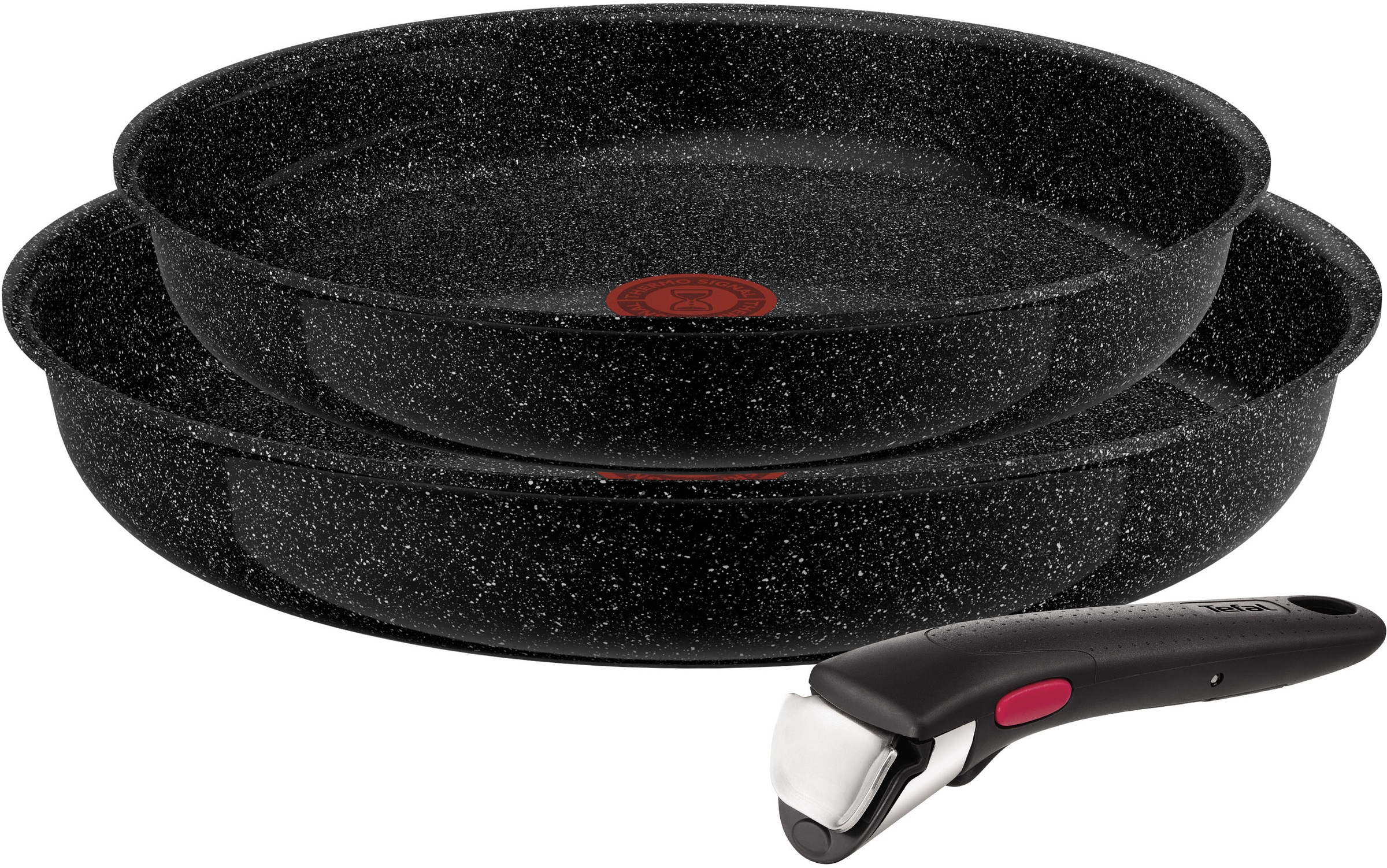 Tefal Pfannen-Set »Ingenio Intens' Ceram« Aluminium Set, 3 Stk. tlg. abnehm günstig online kaufen