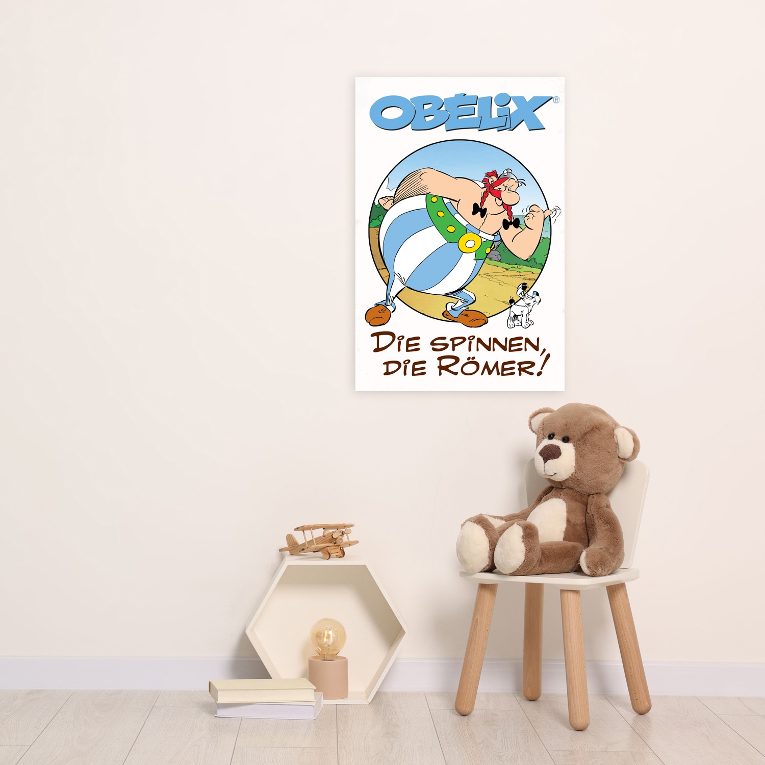 LuckyLinde Leinwandbild »Die Spinnen, die Römer«, Cartoon-Comic-Fantasy-Fig günstig online kaufen