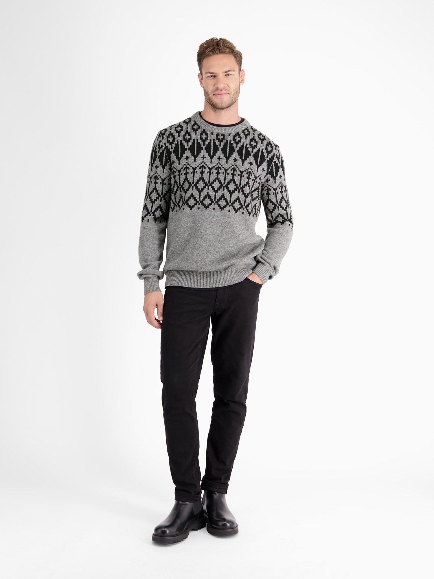 LERROS Strickpullover »LERROS«