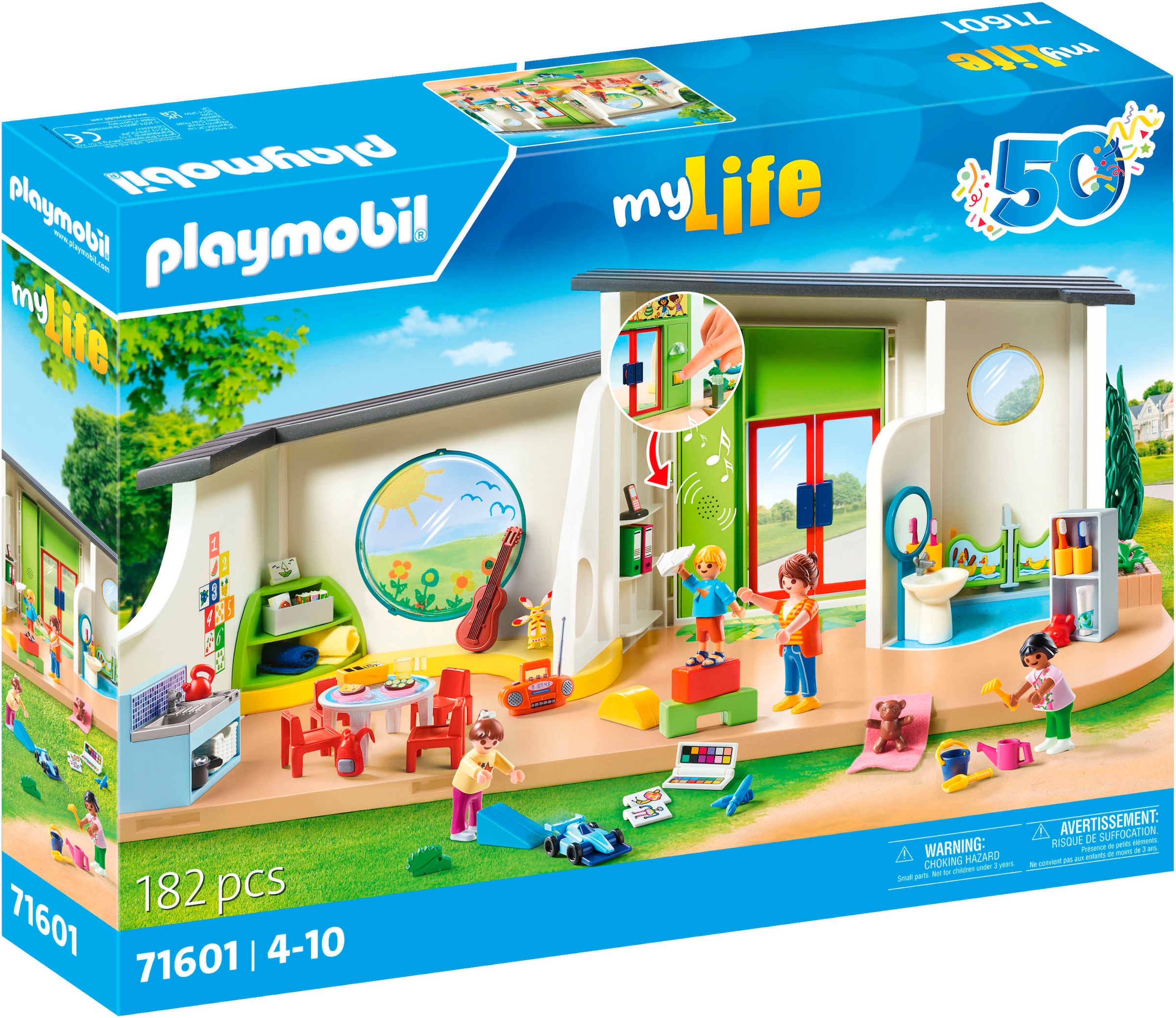 Konstruktions-Spielset »KiTa 'Regenbogen' (71601), My Life, 50 Jahre«, (182 St.), Made...