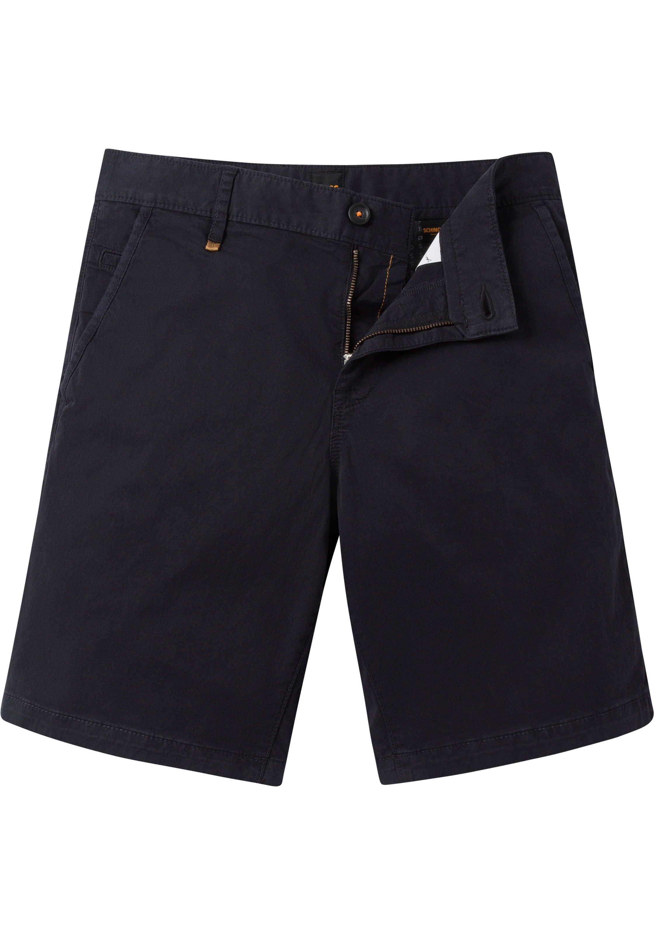 Bild von BOSS ORANGE Chinoshorts, mit BOSS Knopf am Zip-fly