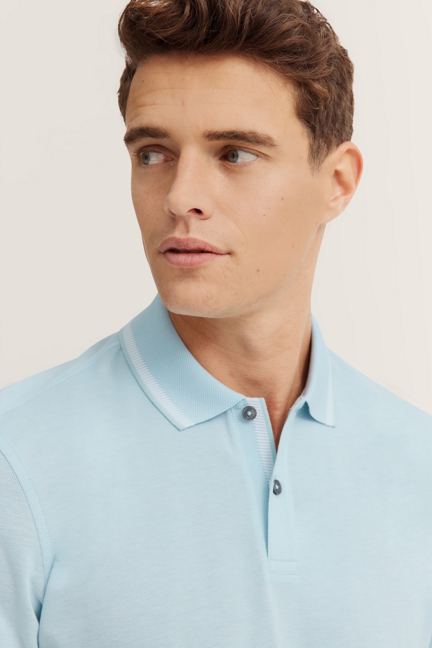 bugatti Poloshirt aus Baumwolle