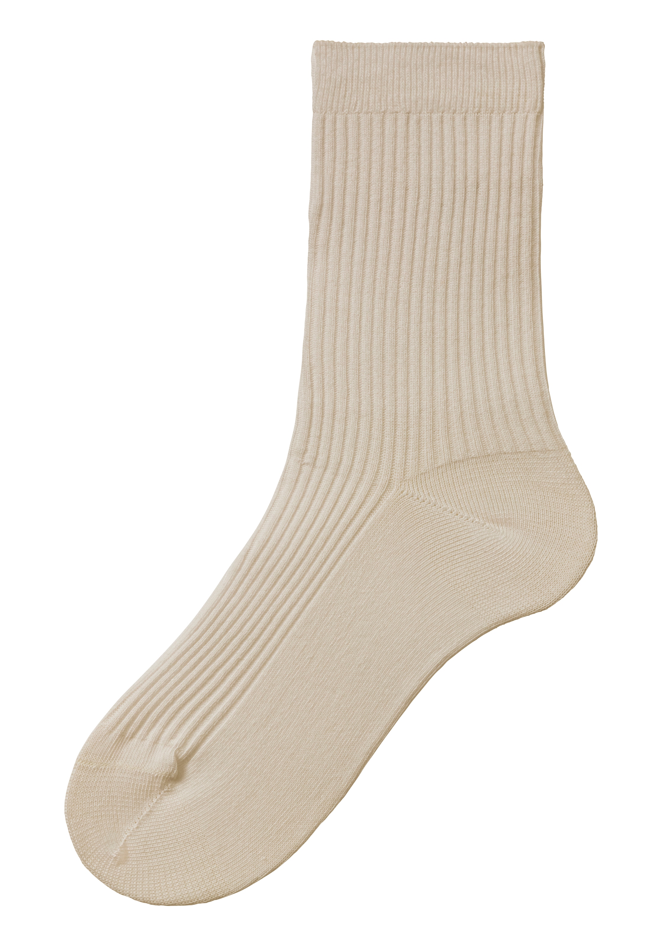 Lavana Basicsocken, (Packung, 5 Paar), mit feiner Rippe