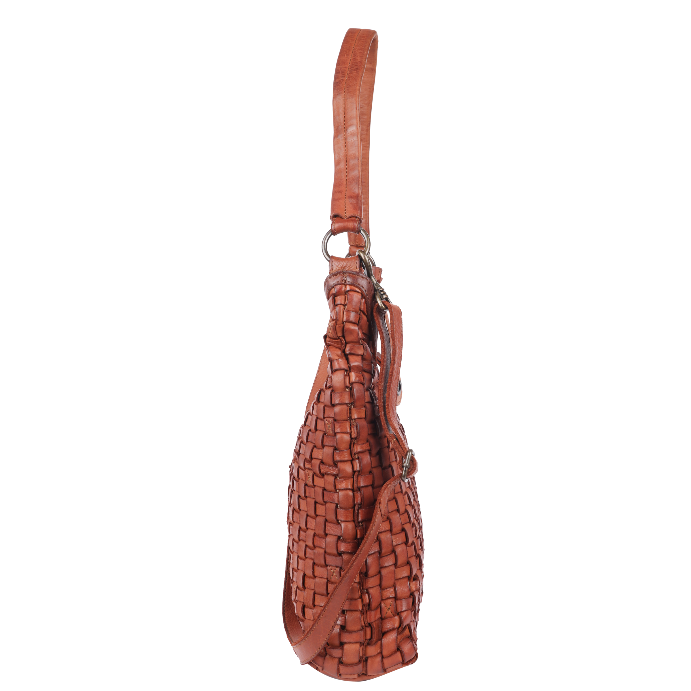 HARBOUR 2nd Hobo »Tuula-UP« Damen Umhängetasche, Tragetasche, Schultertasche mit Anker-Anhänger