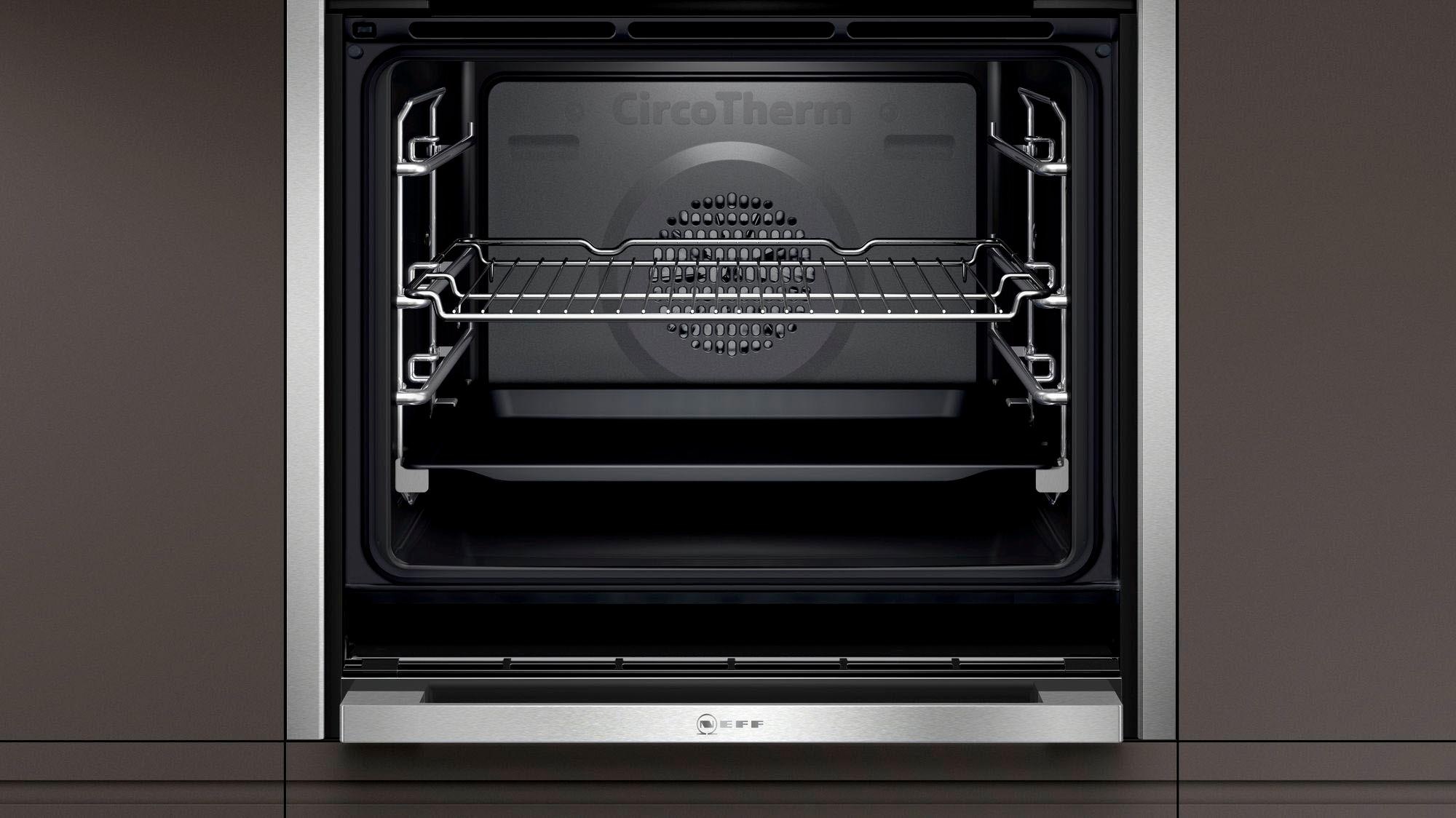 9. Bild von NEFF Einbaubackofen »B45CS24N0«, N 90, B45CS24N0, mit 1-fach-Teleskopauszug, easyClean, Slide&Hide®