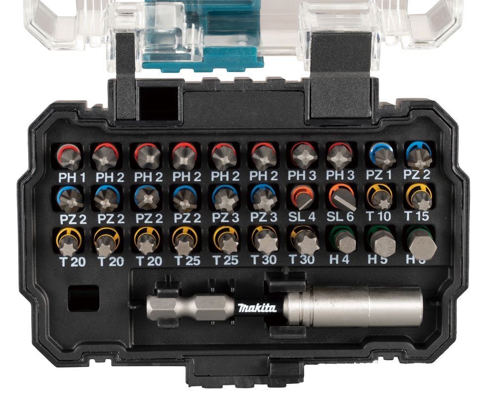 Makita Bit-Set »»Impact Premier Torsion, E-13552««, 31-tlg., inkl. Aufbewahrungskoffer