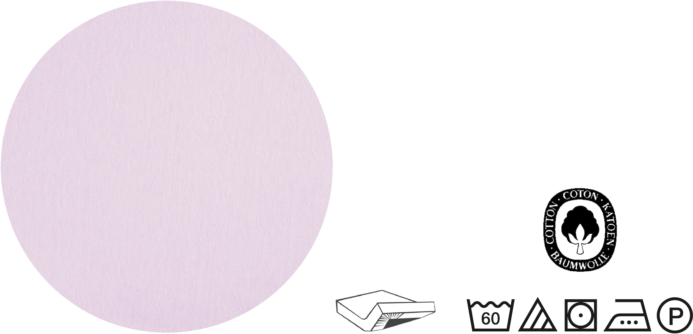 Biberna Spannbettlaken »Leila« Bettlaken aus 100% Baumwolle, für Matratzenhöhen bis 22 cm