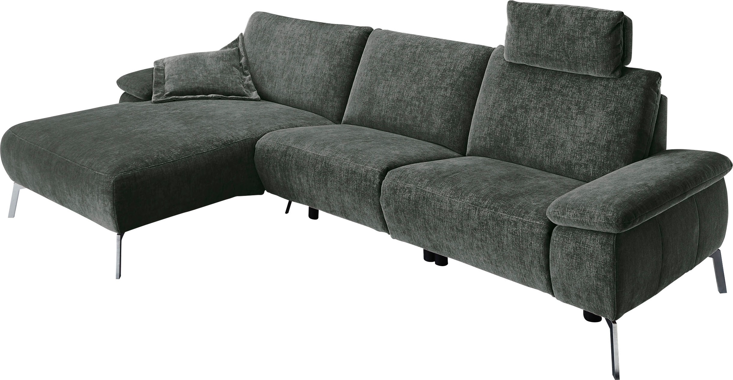 INOSIGN Ecksofa Bellini L-Form, teilmotorische Relaxfunktion an 1 Element, günstig online kaufen