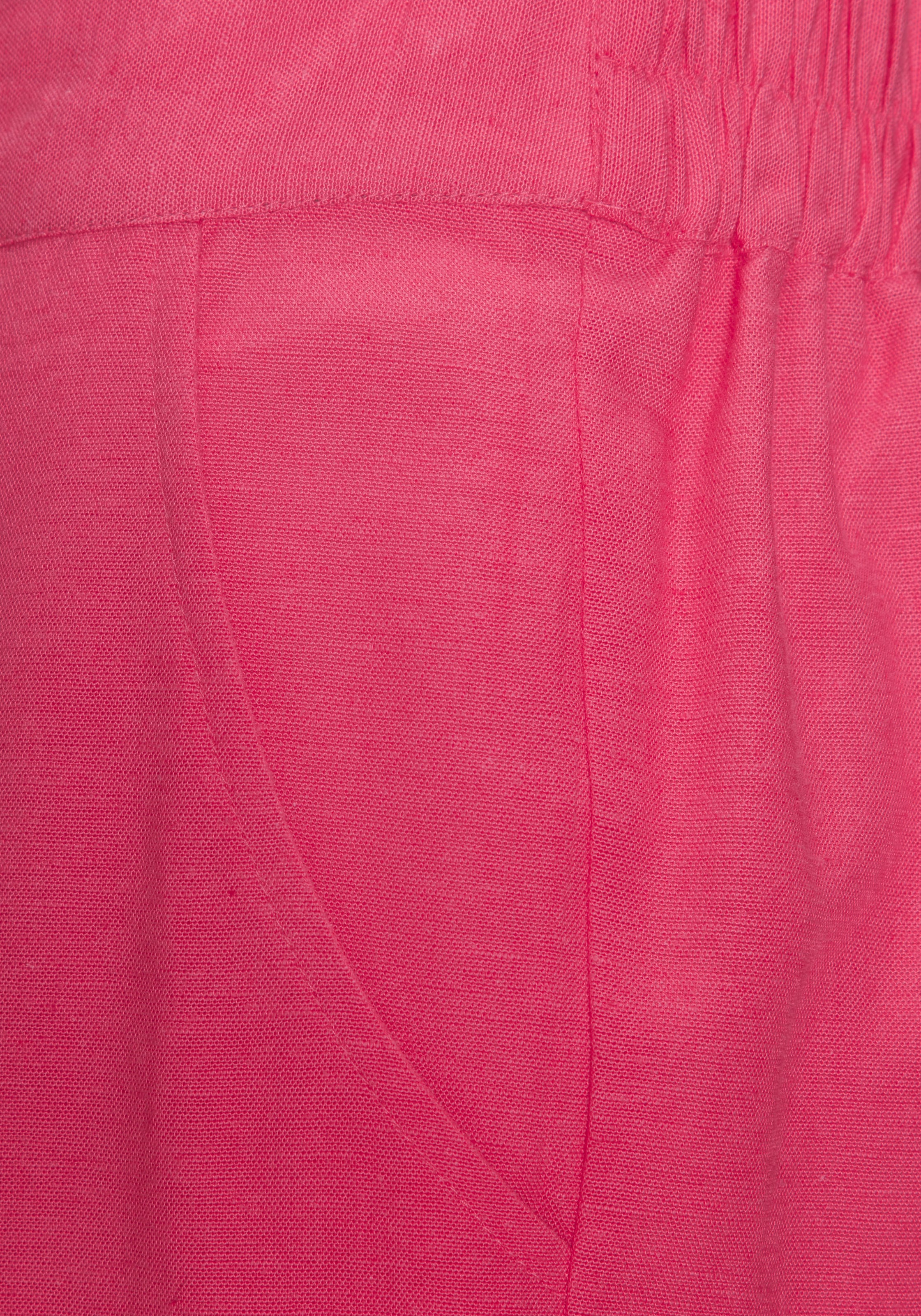 LASCANA Palazzohose, mit Gürtelschlaufen, Leinenhose, Sommerhose, casual